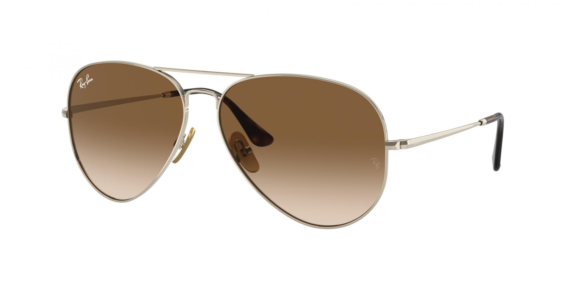 Sunglasses Ray-Ban RB8089 AVIATOR TITANIUM 926551 8056262032619 | Ottica Lux