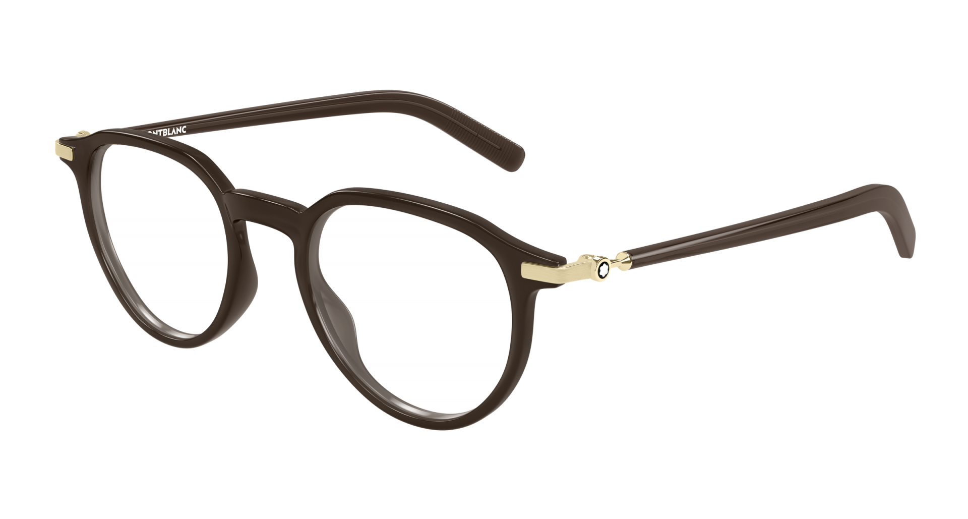 Ophthalmic frames Mont Blanc MB0495O 001 8056376653755 | Ottica Lux