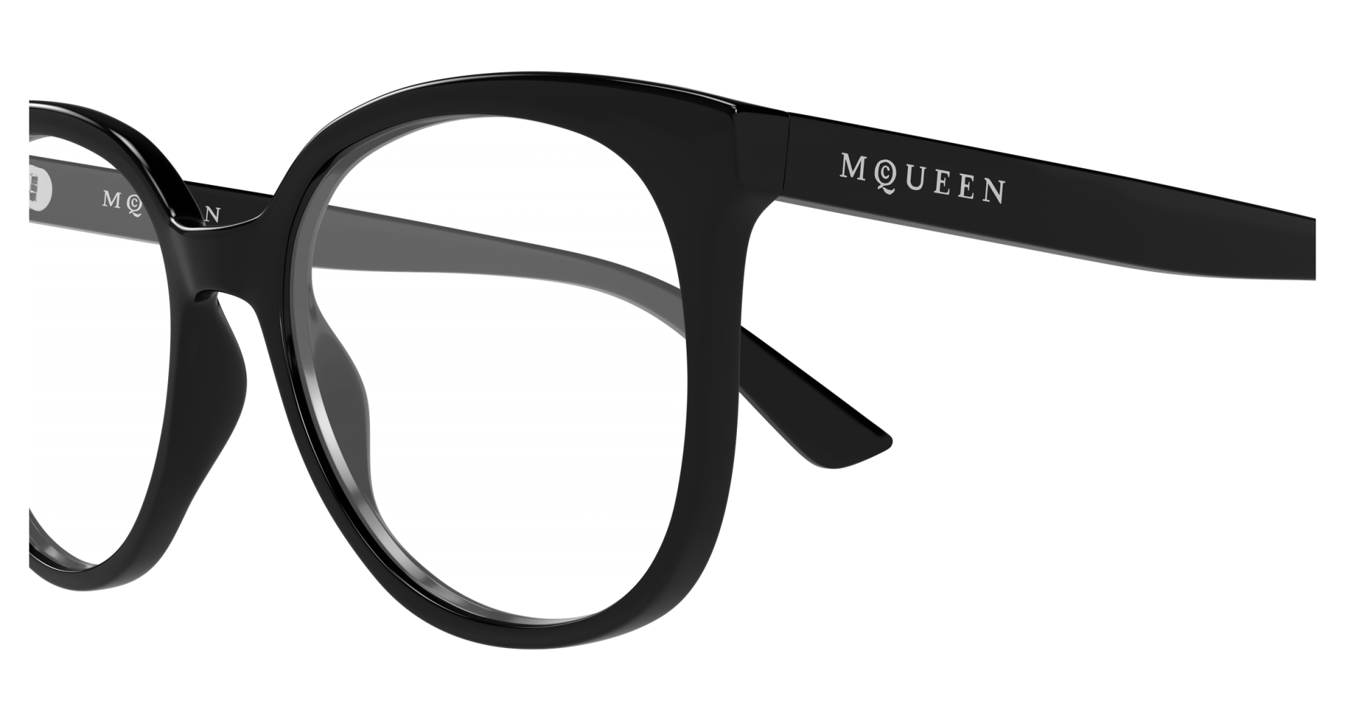 Ophthalmic frames Alexander McQUEEN AM0540O 001 8056376605969 | Ottica Lux