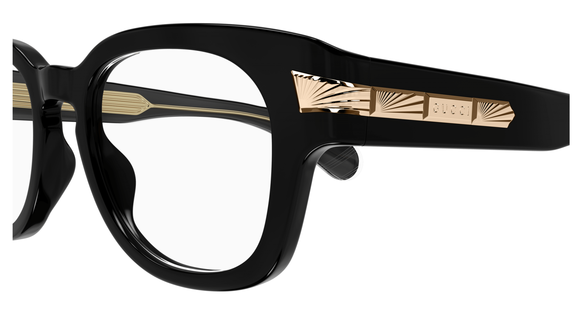 Ophthalmic frames Gucci GG1518O 001 8056376489606 | Ottica Lux Ophthalmic frames Gucci GG1518O 001 8056376489606 | Ottica Lux
