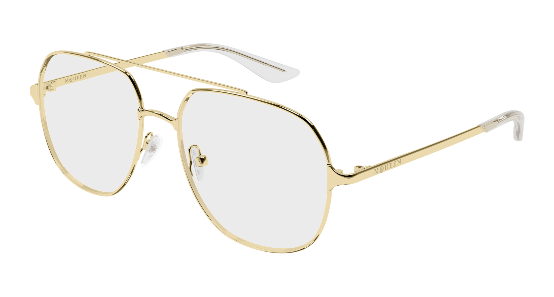 Occhiali da vista Alexander McQUEEN AM0591O 001 8056376689693 | Ottica Lux