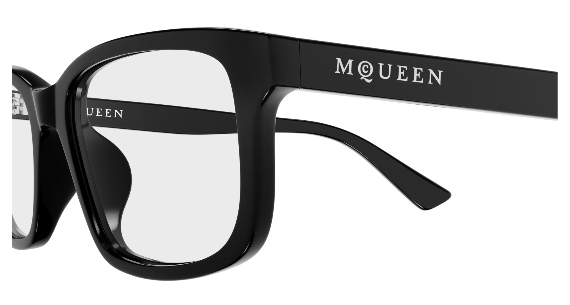 Ophthalmic frames Alexander McQUEEN AM0575O 001 8056376688894 | Ottica Lux