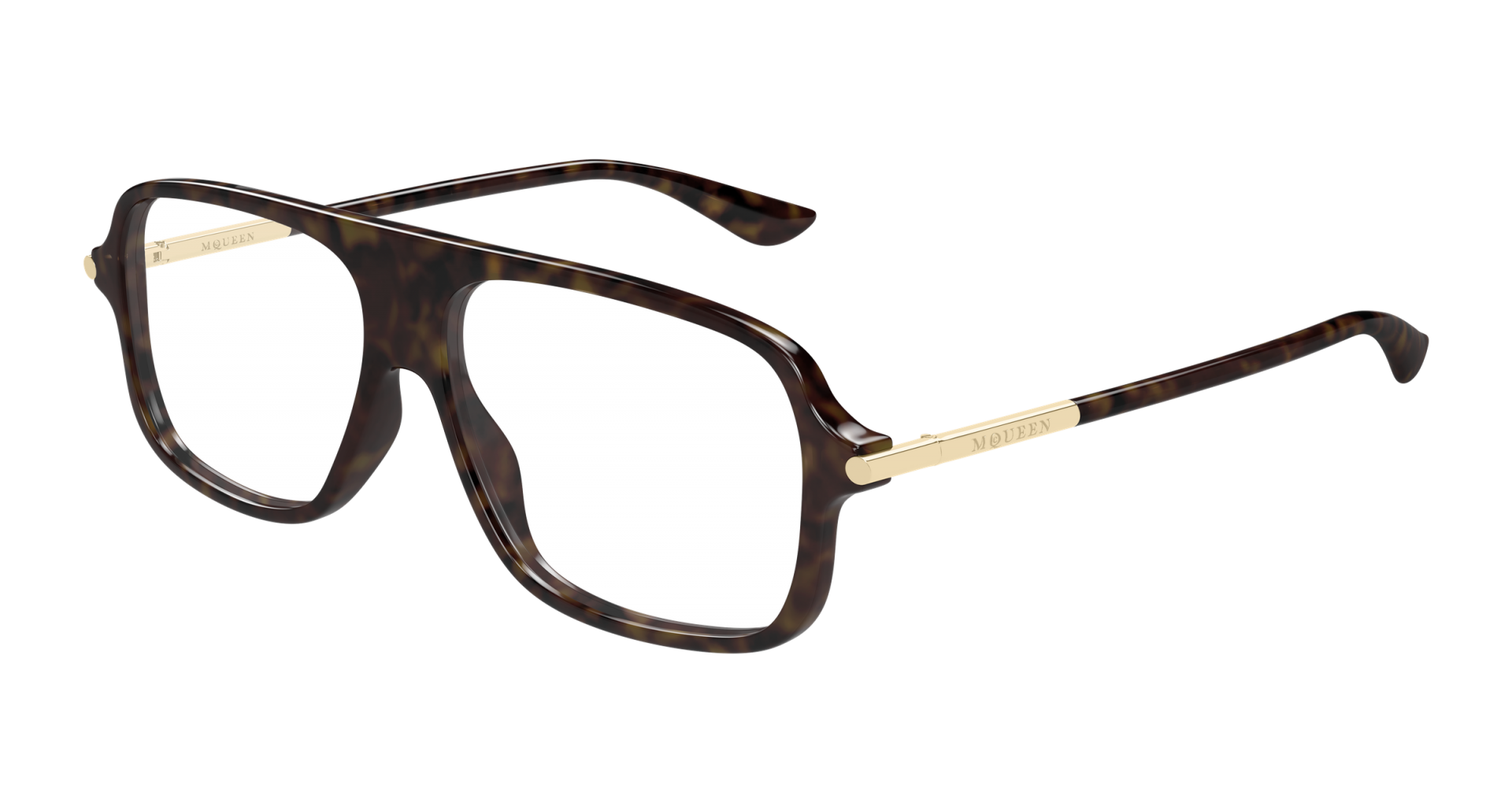 Occhiali da vista Alexander McQUEEN AM0555O 001 8056376655223 | Ottica Lux