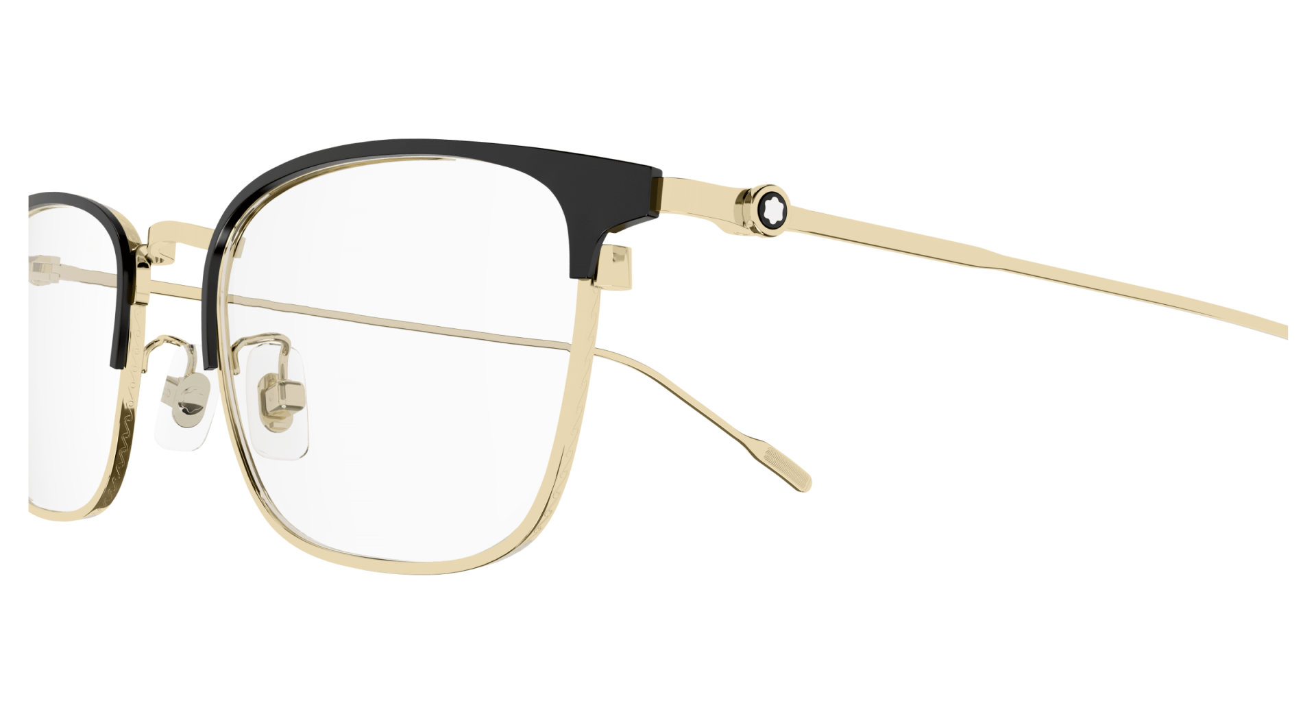 Occhiali da vista Mont Blanc MB0192O 001 8056376372502 | Ottica Lux