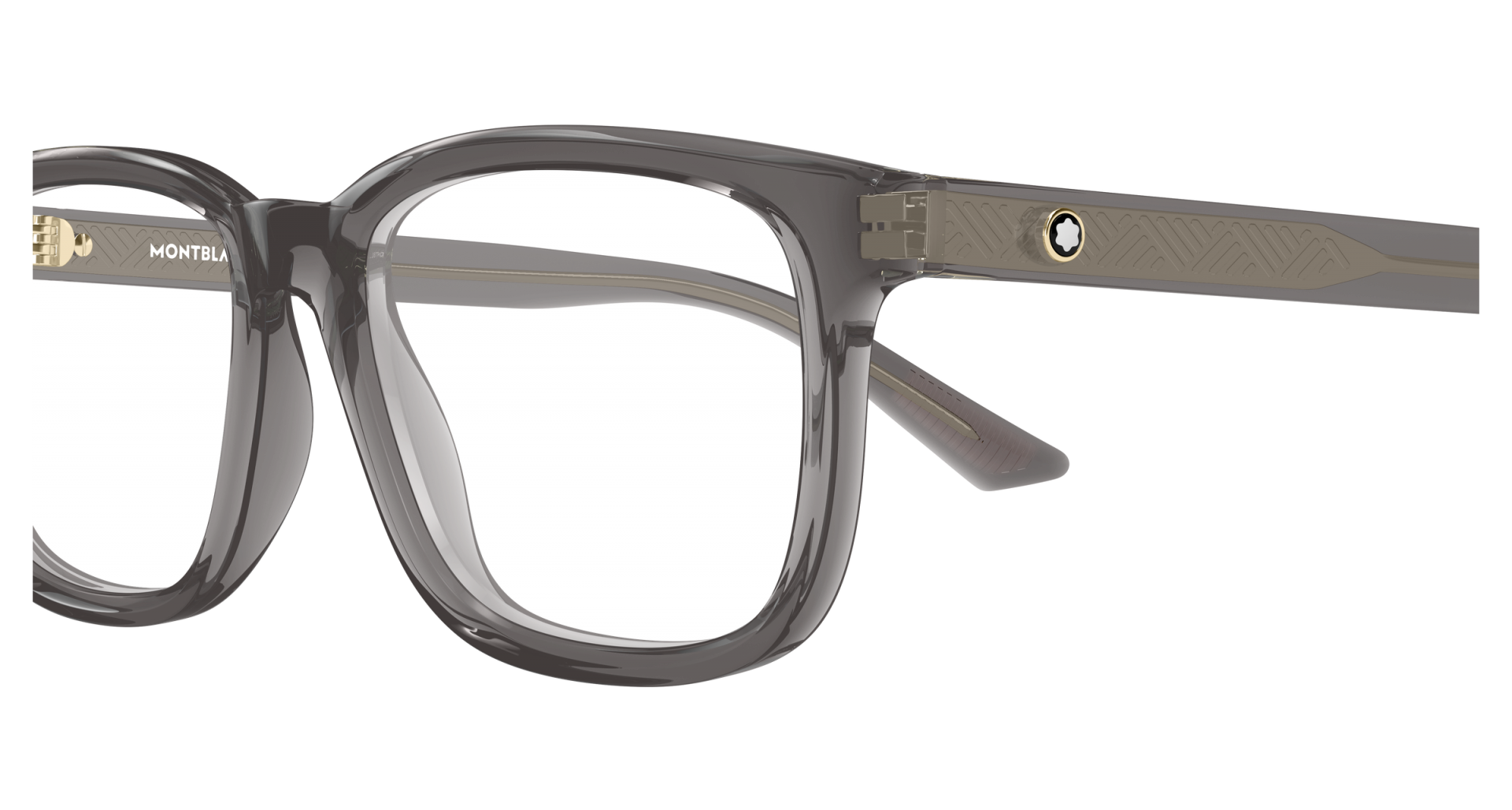 Ophthalmic frames Mont Blanc MB0452O 004 8056376615425 | Ottica Lux