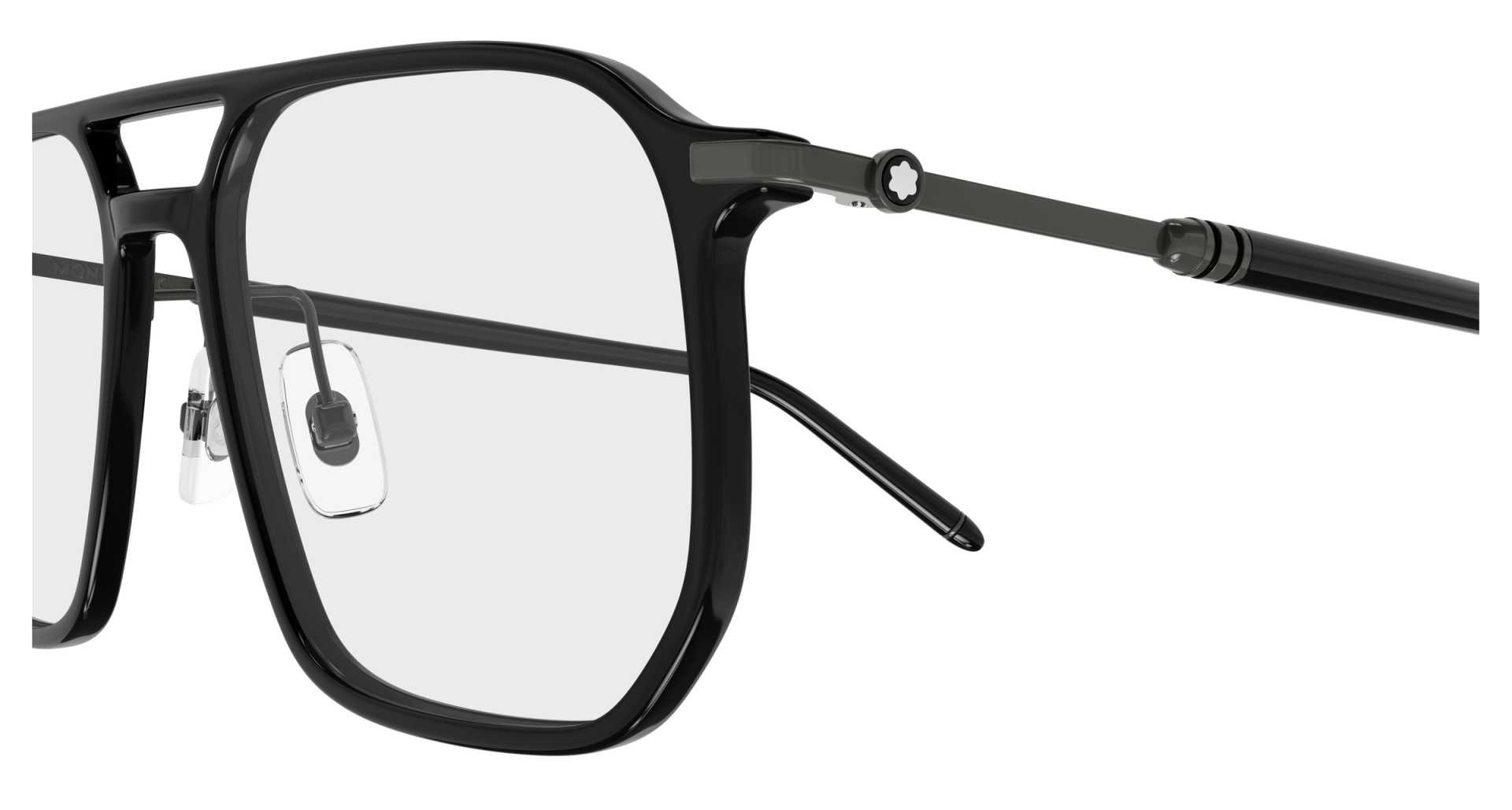 Ophthalmic frames Mont Blanc MB0522O 001 8056376697834 | Ottica Lux