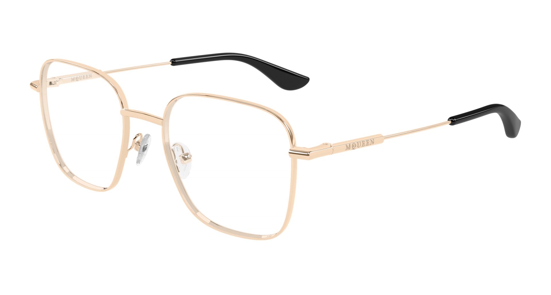 Occhiali da vista Alexander McQUEEN AM0565O 001 8056376655544 | Ottica Lux