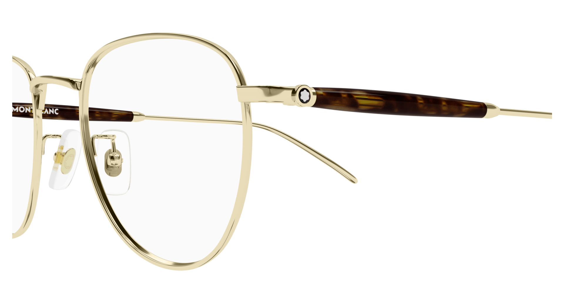 Ophthalmic frames Mont Blanc MB0410O 002 8056376564846 | Ottica Lux