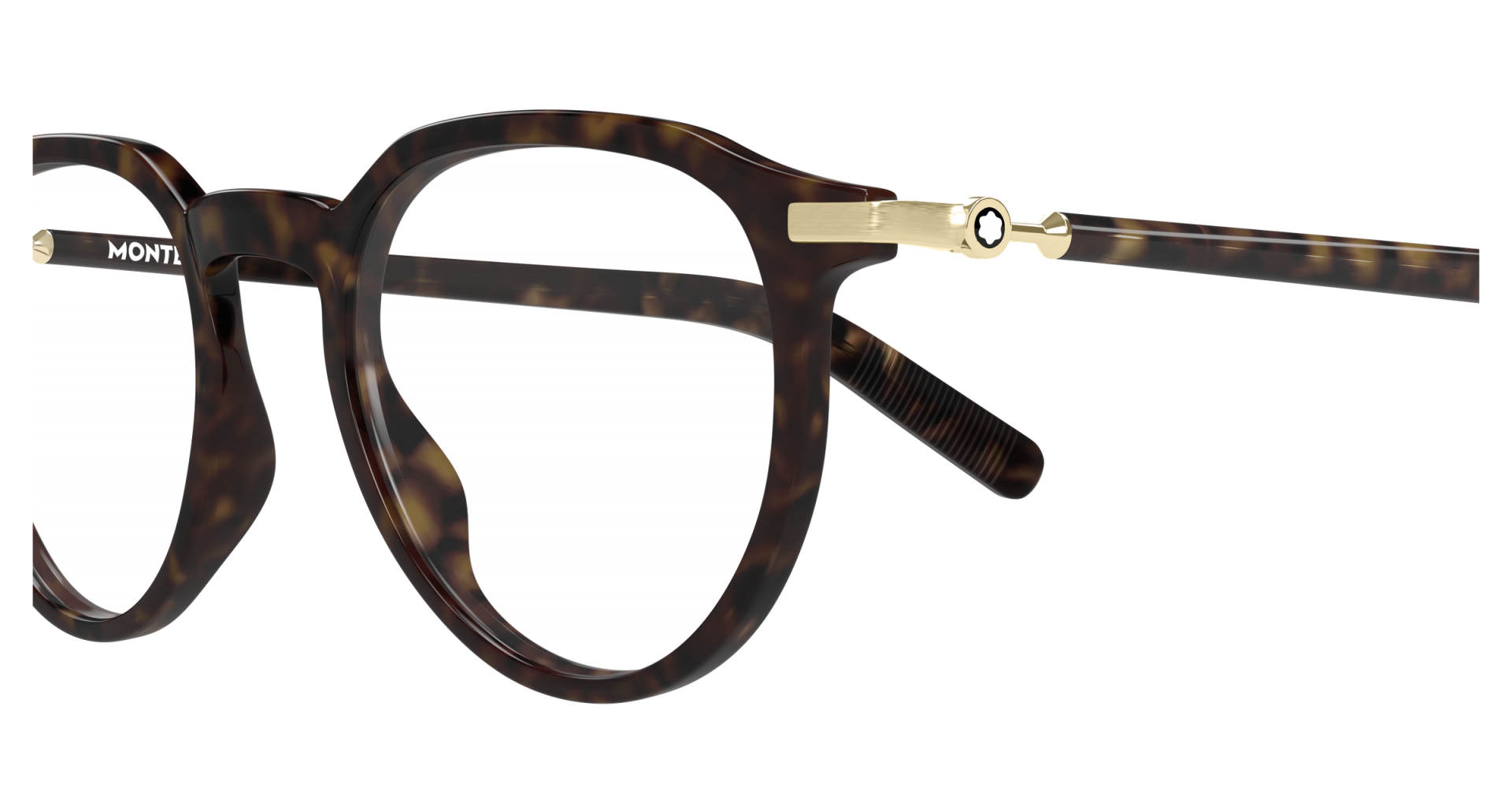 Ophthalmic frames Mont Blanc MB0495O 003 8056376653779 | Ottica Lux