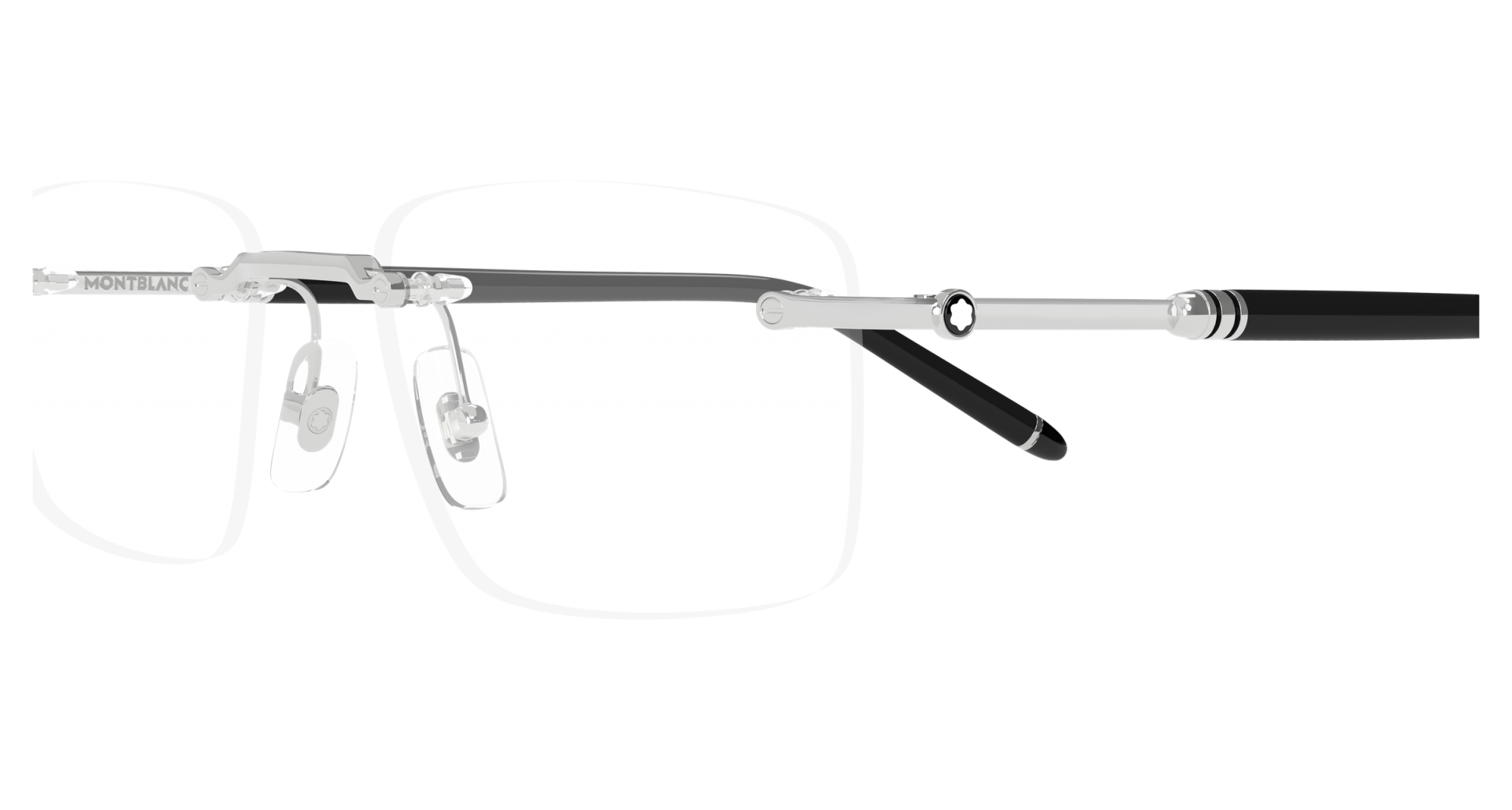 Ophthalmic frames Mont Blanc MB0480O 002 8056376656534 | Ottica Lux