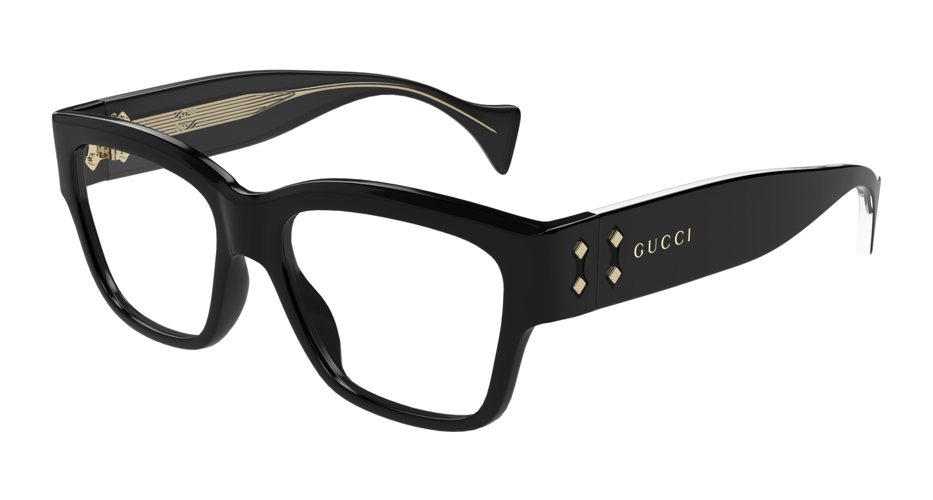 Occhiali da vista Gucci GG1705O 001 8056376518191 | Ottica Lux