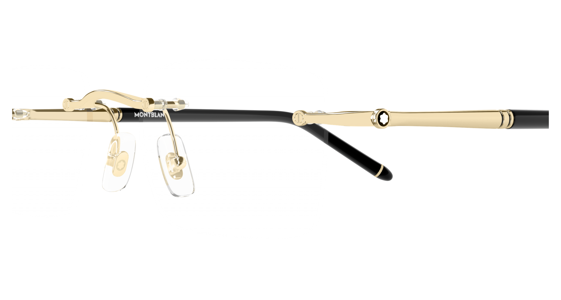 Ophthalmic frames Mont Blanc MB0444O 001 8056376611984 | Ottica Lux