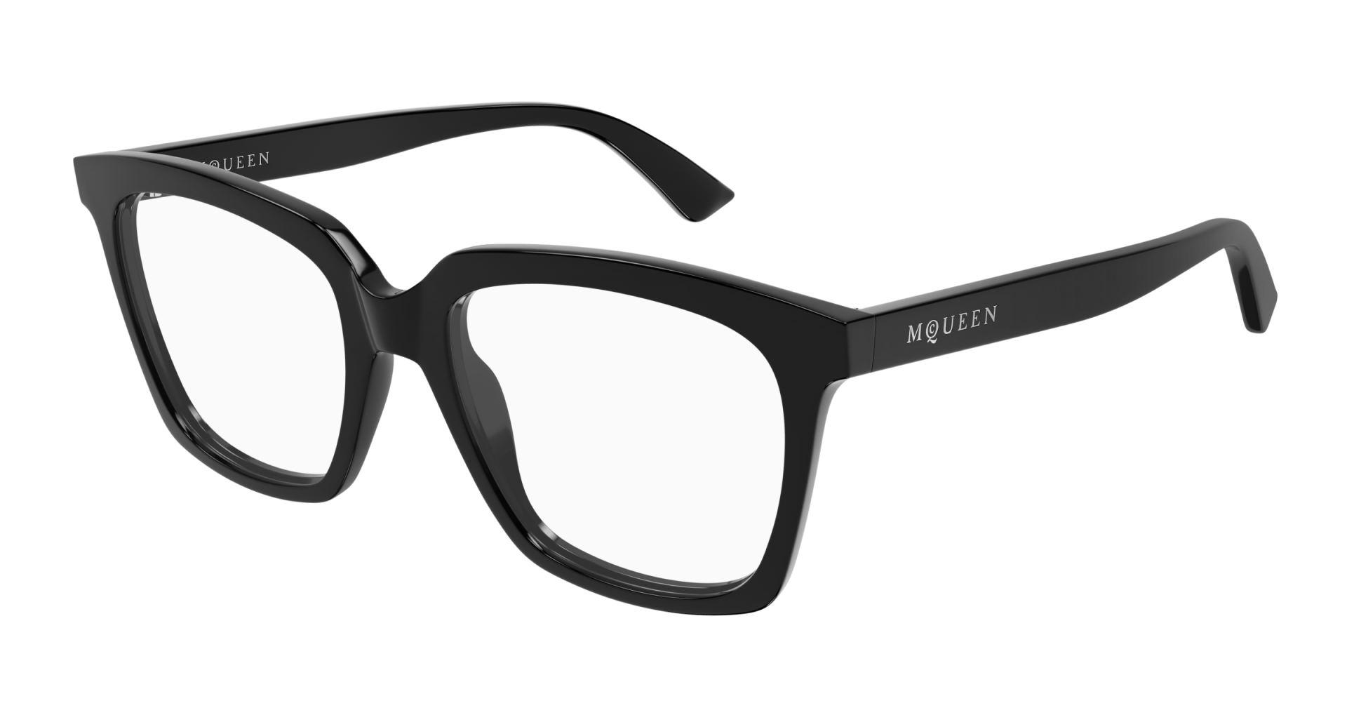 Ophthalmic frames Alexander McQUEEN AM0513O 001 8056376567809 | Ottica Lux