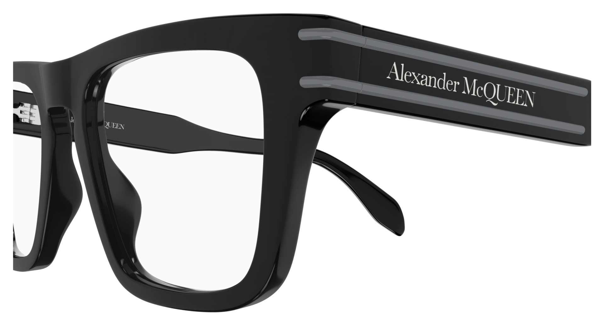 Ophthalmic frames Alexander McQUEEN AM0400O 001 8056376455595 | Ottica Lux Ophthalmic frames Alexander McQUEEN AM0400O 001 8056376455595 | Ottica Lux