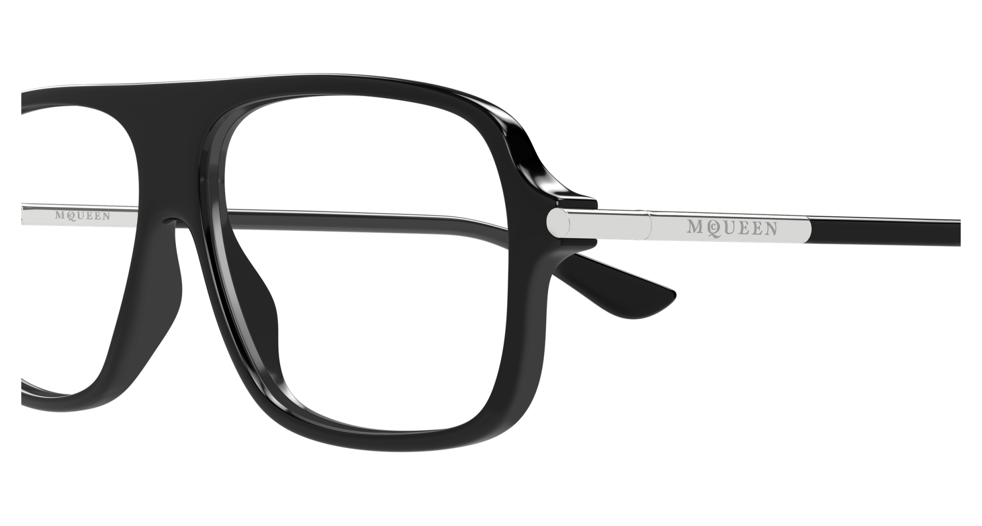 Occhiali da vista Alexander McQUEEN AM0555O 001 8056376655223 | Ottica Lux