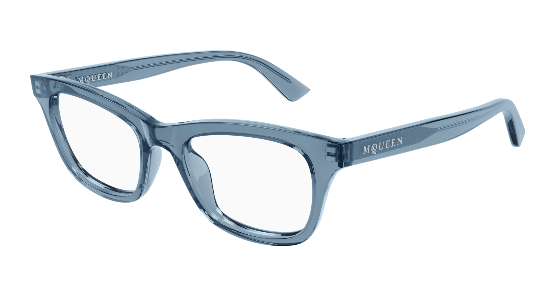 Ophthalmic frames Alexander McQUEEN AM0515O 010 8056376567458 | Ottica Lux