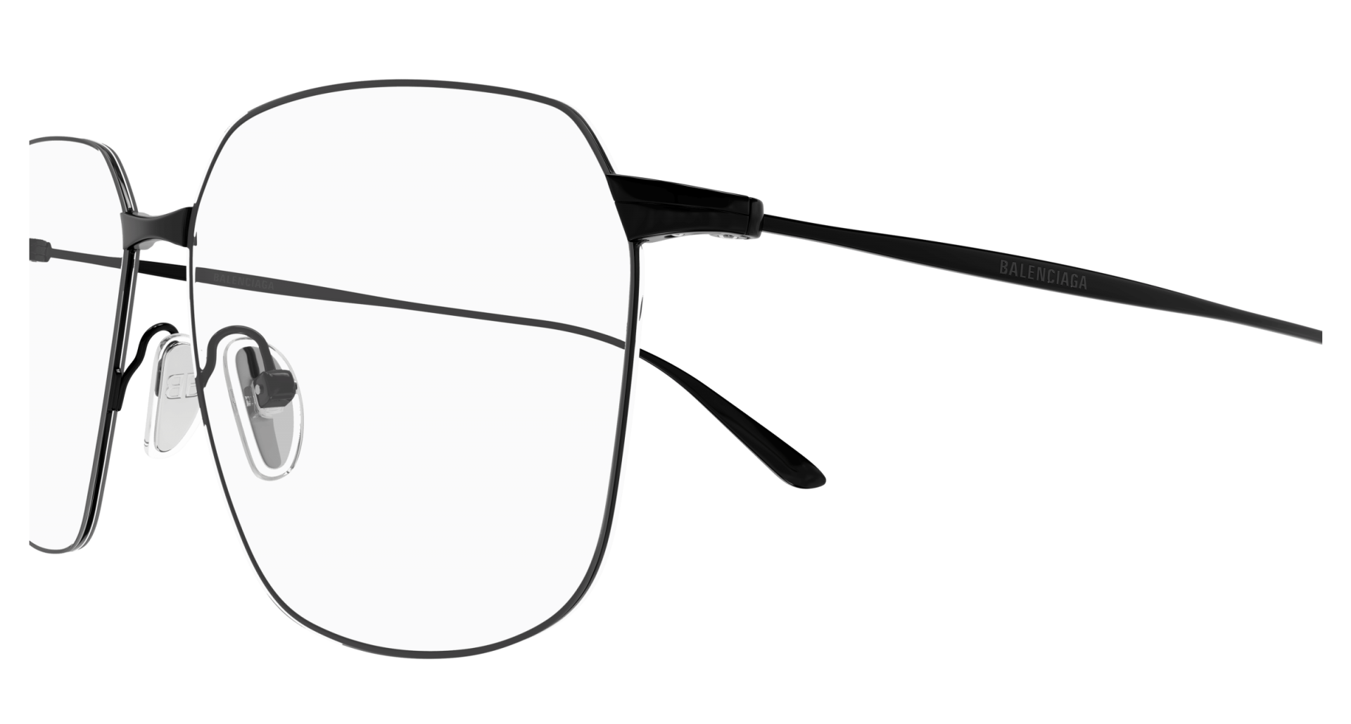 Ophthalmic frames Balenciaga BB0414O 001 8056376550535 | Ottica Lux