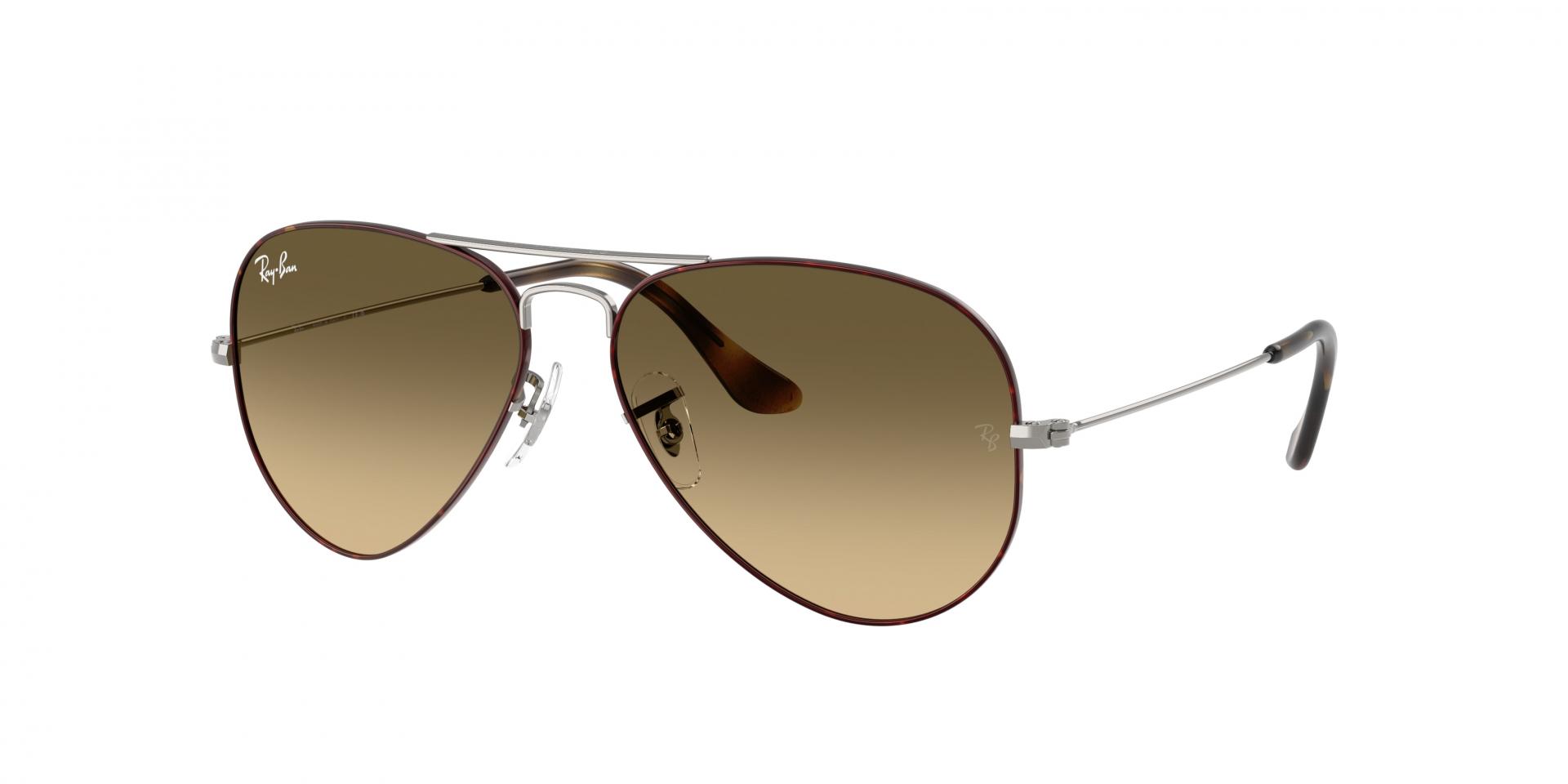 Sunglasses Ray-Ban RB3025 AVIATOR LARGE METAL 92700A 8056262302262 | Ottica Lux