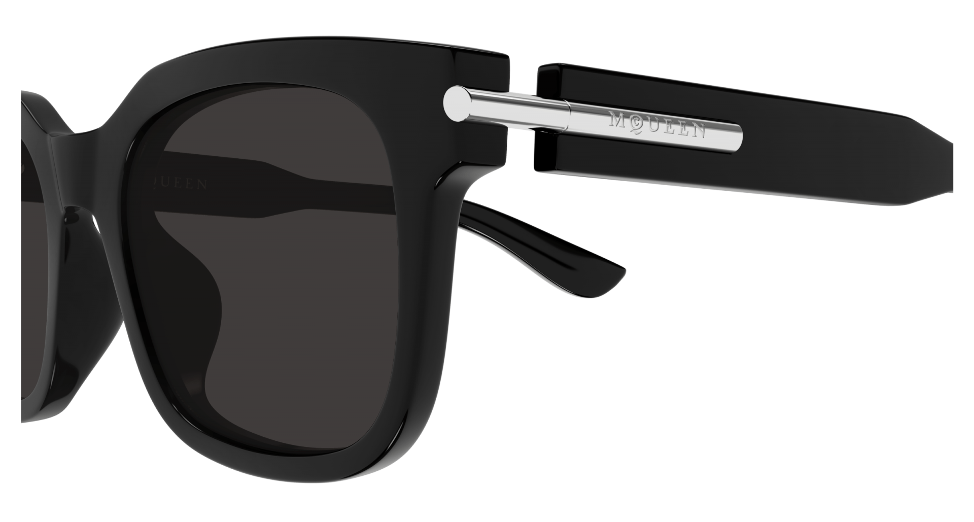 Sunglasses Alexander McQUEEN AM0496SA 001 8056376566901 | Ottica Lux