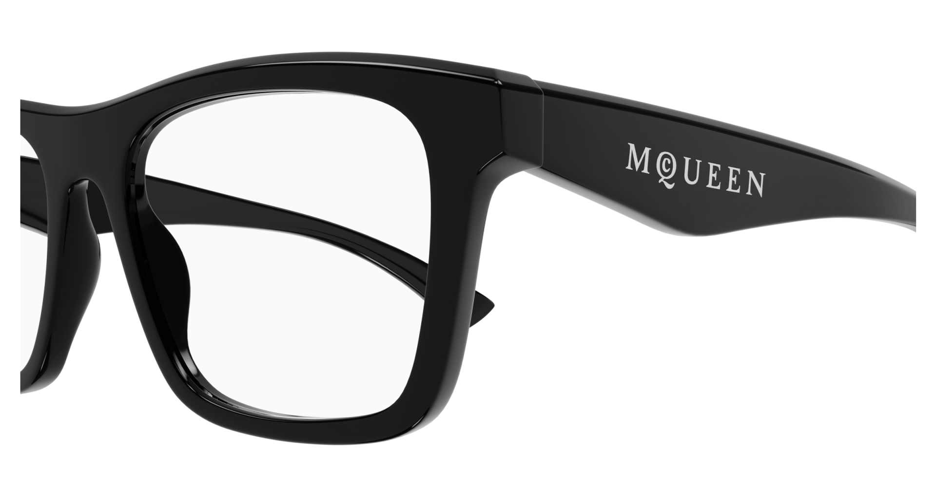 Occhiali da vista Alexander McQUEEN AM0475O 001 8056376528176 | Ottica Lux