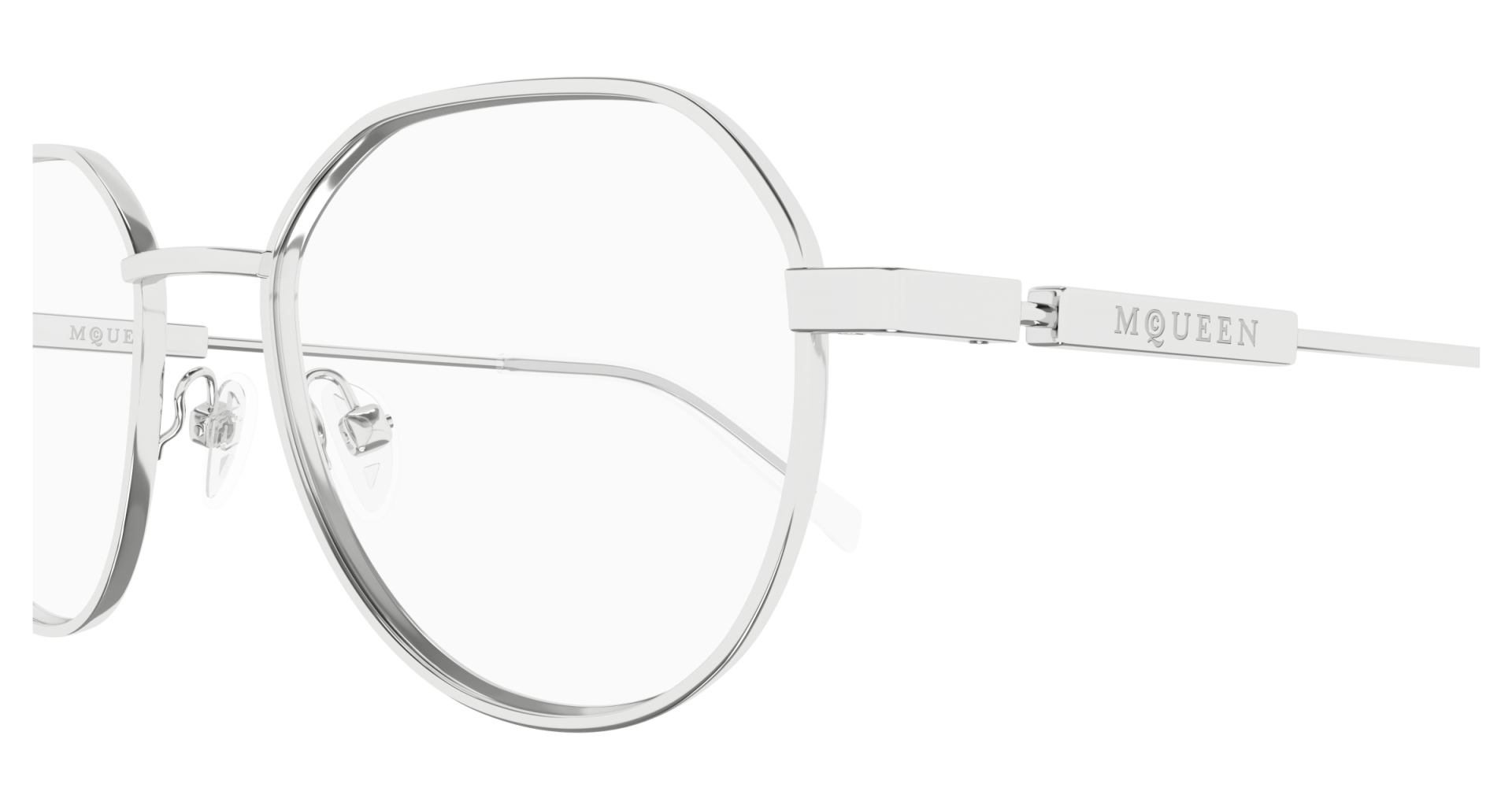 Occhiali da vista Alexander McQUEEN AM0479O 001 8056376527896 | Ottica Lux