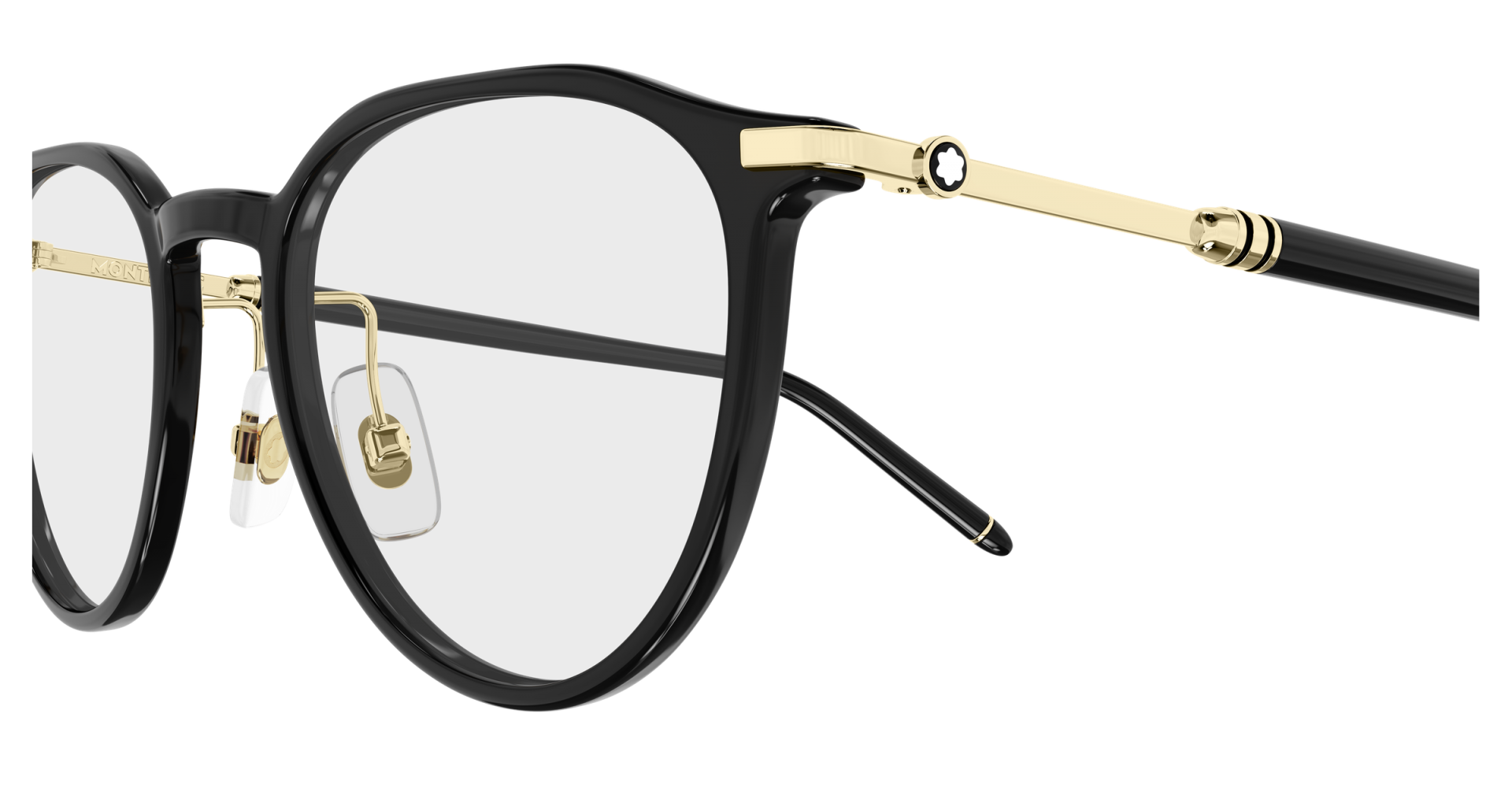 Ophthalmic frames Mont Blanc MB0524O 001 8056376697971 | Ottica Lux