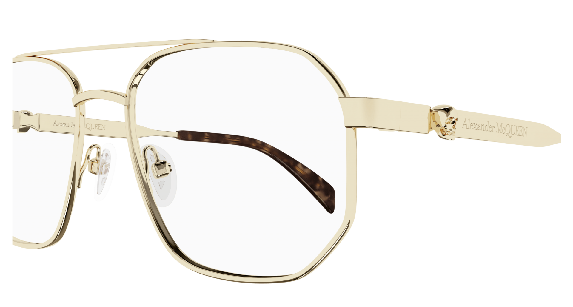 Occhiali da vista Alexander McQUEEN AM0459O 002 8056376507676 | Ottica Lux