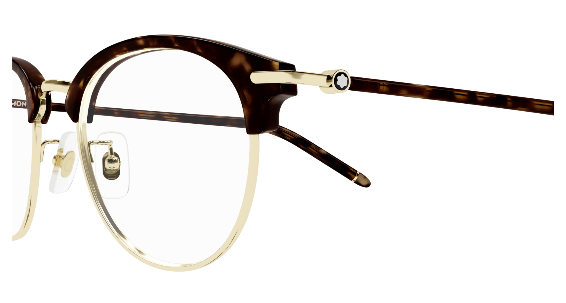 Ophthalmic frames Mont Blanc MB0408O 003 8056376560510 | Ottica Lux