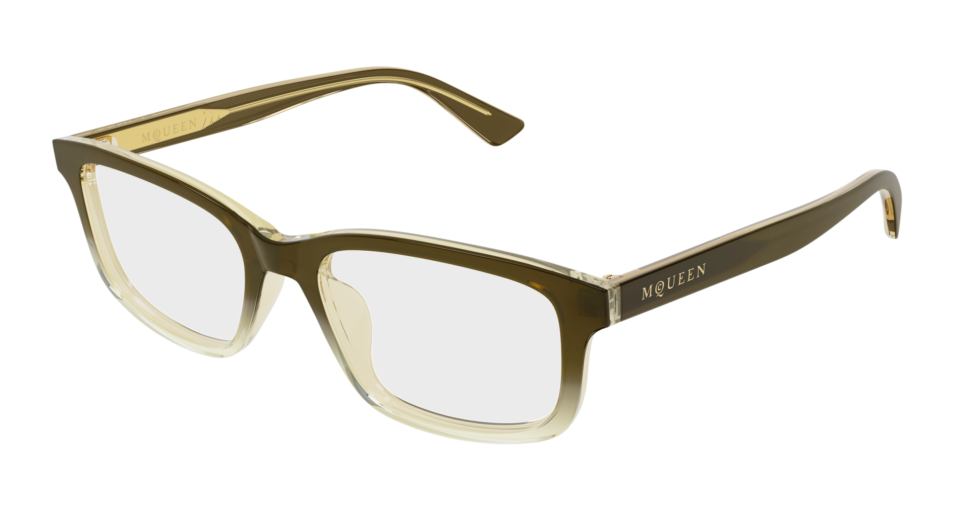 Ophthalmic frames Alexander McQUEEN AM0575O 001 8056376688894 | Ottica Lux