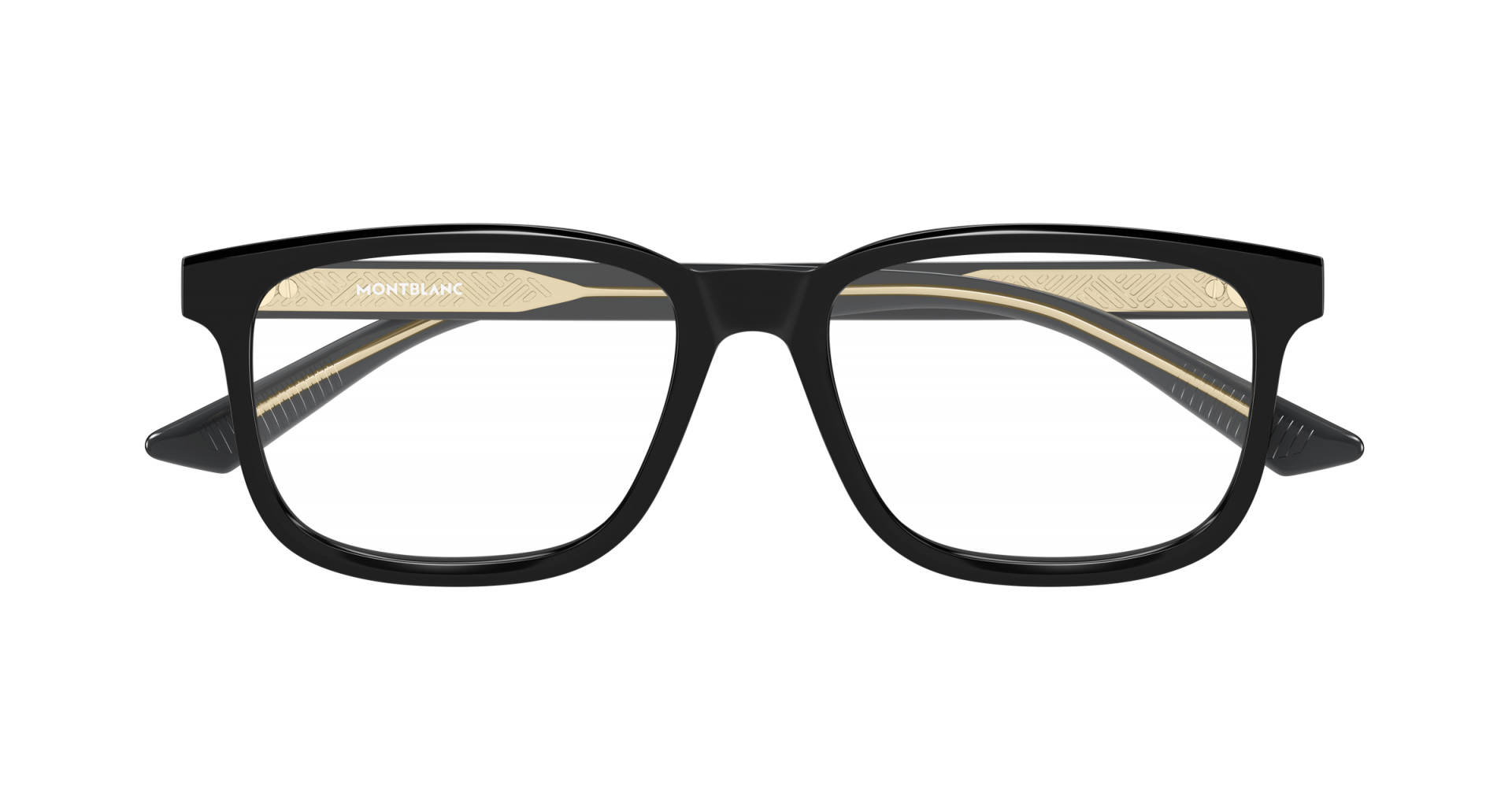 Ophthalmic frames Mont Blanc MB0452O 001 8056376615395 | Ottica Lux