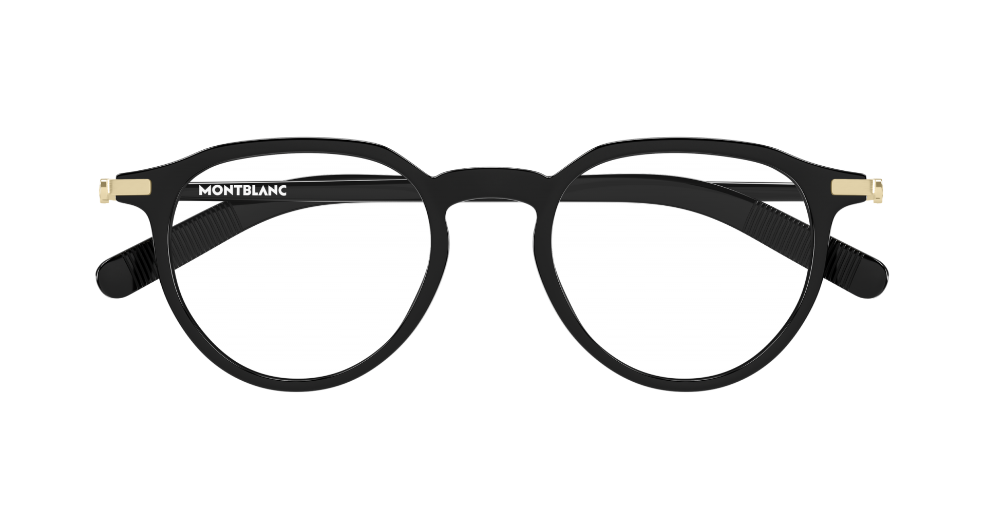 Ophthalmic frames Mont Blanc MB0495O 001 8056376653755 | Ottica Lux