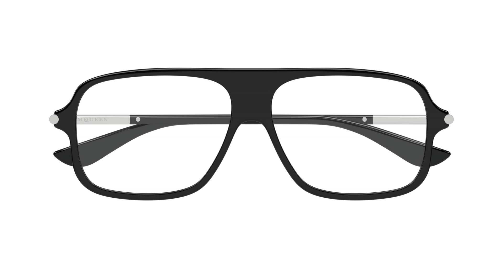 Occhiali da vista Alexander McQUEEN AM0555O 001 8056376655223 | Ottica Lux