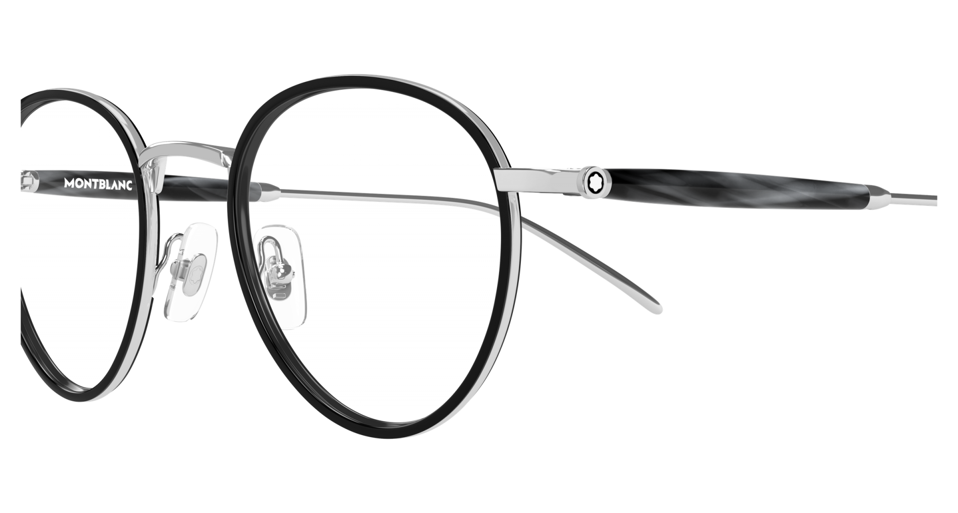 Occhiali da vista Mont Blanc MB0442O 003 8056376611915 | Ottica Lux