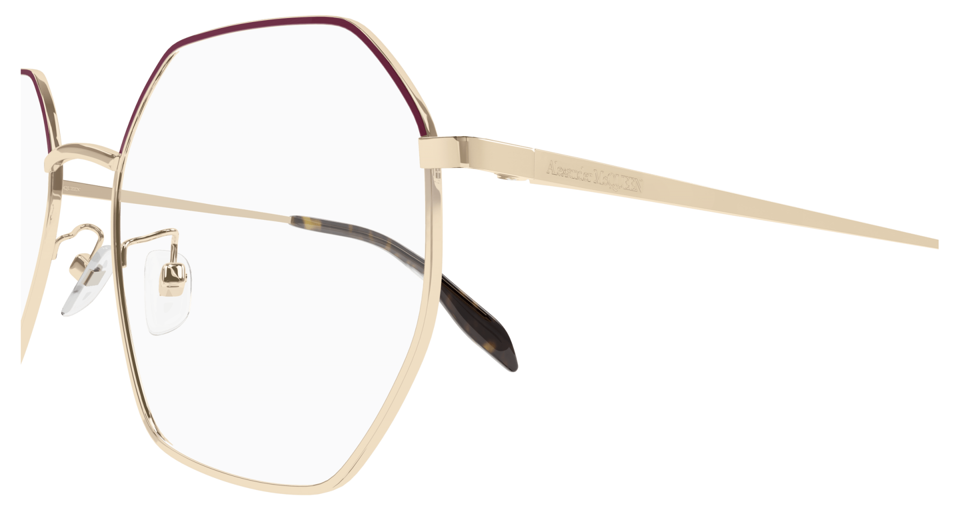 Ophthalmic frames Alexander McQUEEN AM0338O 003 8056376376227 | Ottica Lux Ophthalmic frames Alexander McQUEEN AM0338O 003 8056376376227 | Ottica Lux