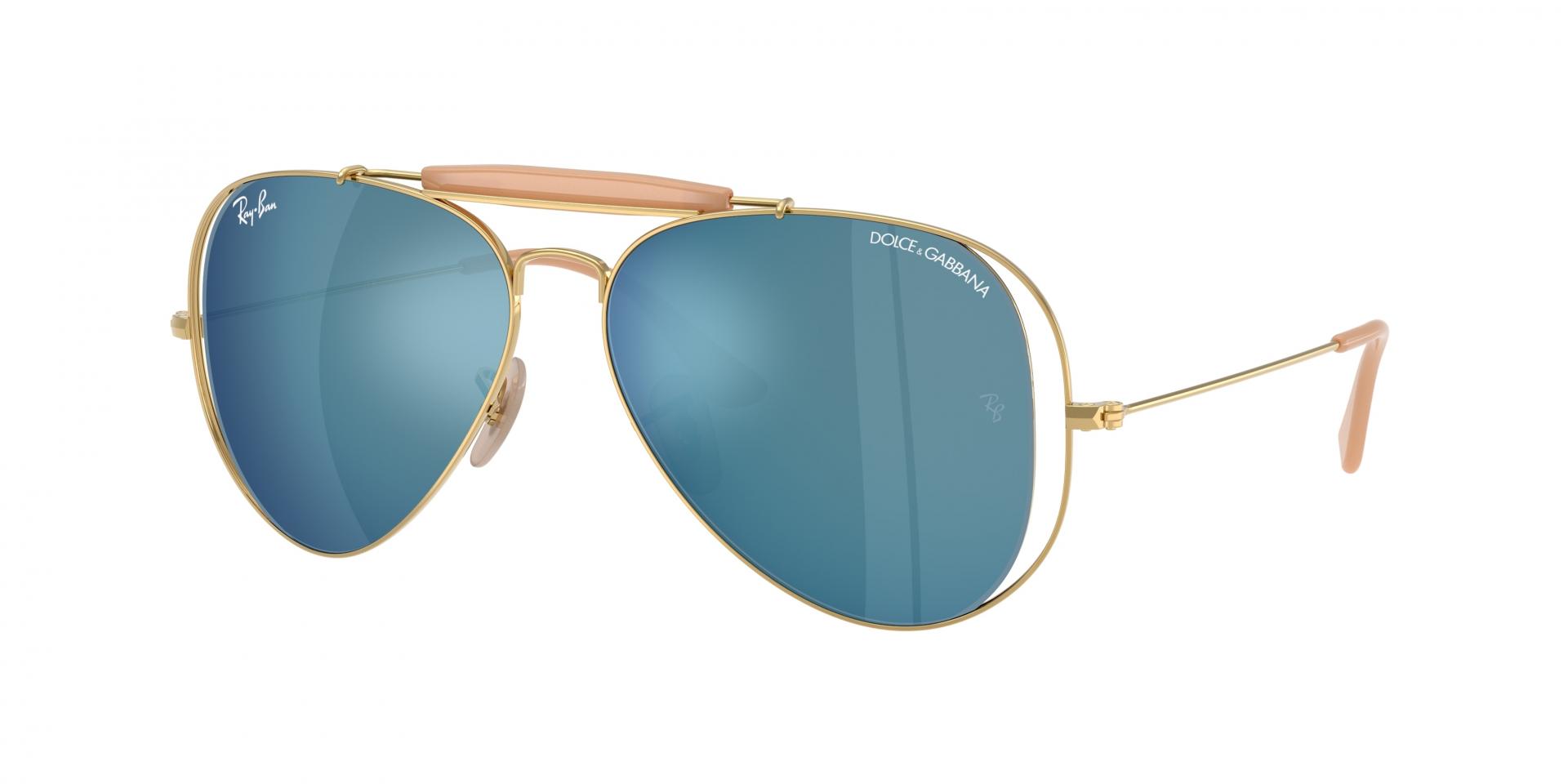 Occhiali da sole Ray-Ban RB3025 AVIATOR LARGE METAL 003/32 0805289101178 | Ottica Lux