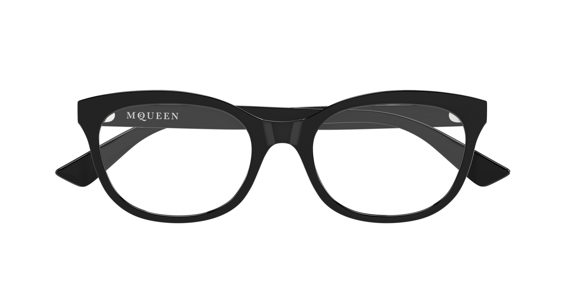 Ophthalmic frames Alexander McQUEEN AM0569O 001 8056376655308 | Ottica Lux