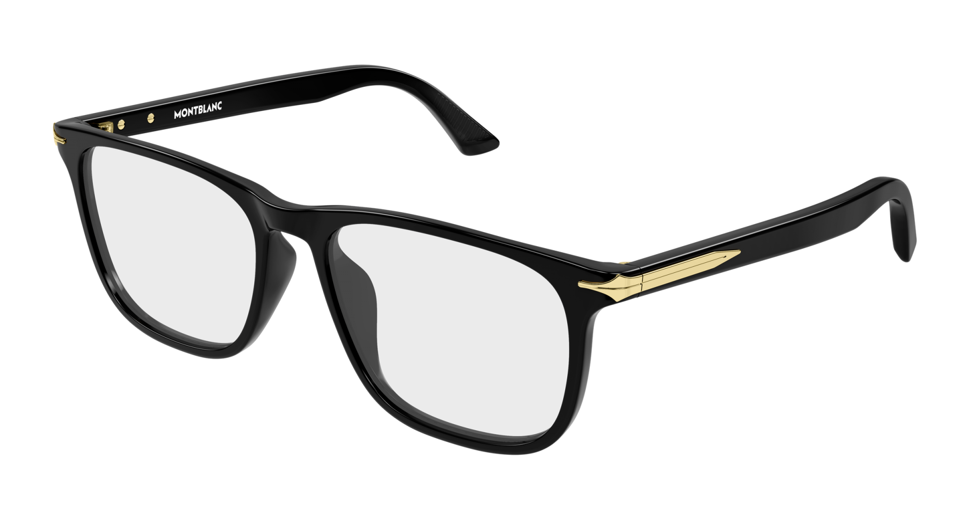 Ophthalmic frames Mont Blanc MB0520OL 001 8056376696417 | Ottica Lux