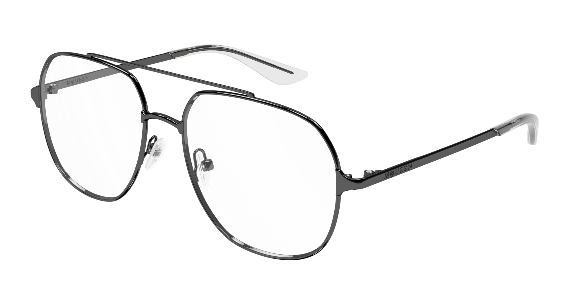Occhiali da vista Alexander McQUEEN AM0591O 001 8056376689693 | Ottica Lux