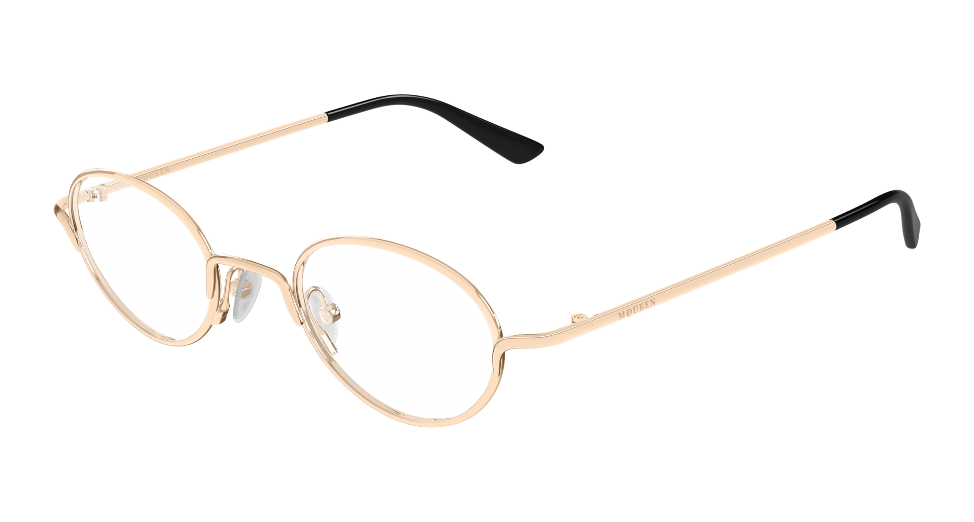 Occhiali da vista Alexander McQUEEN AM0562O 001 8056376656091 | Ottica Lux