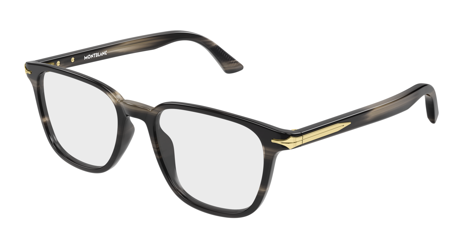 Ophthalmic frames Mont Blanc MB0517O 001 8056376696271 | Ottica Lux