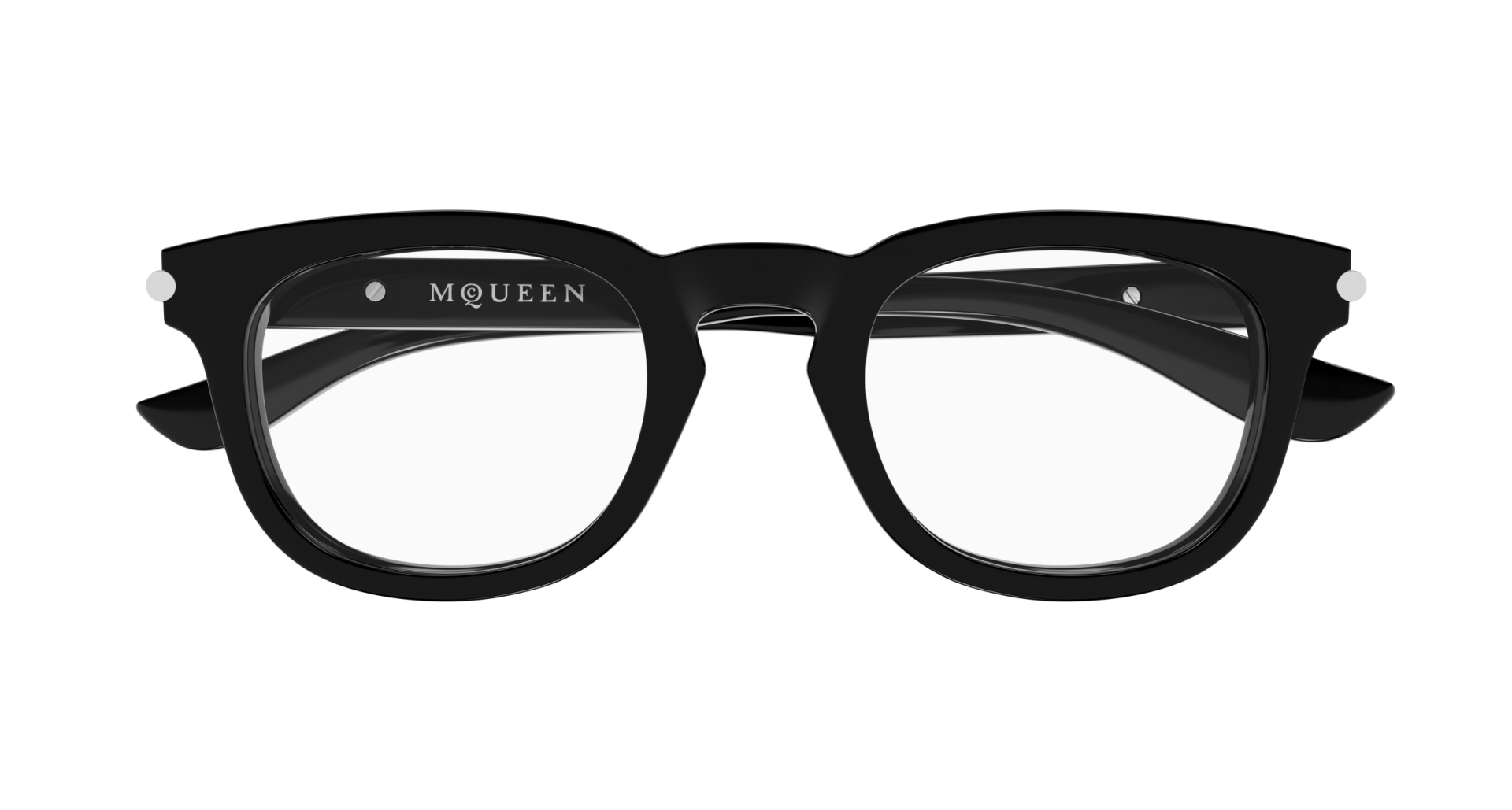 Ophthalmic frames Alexander McQUEEN AM0498O 001 8056376566987 | Ottica Lux