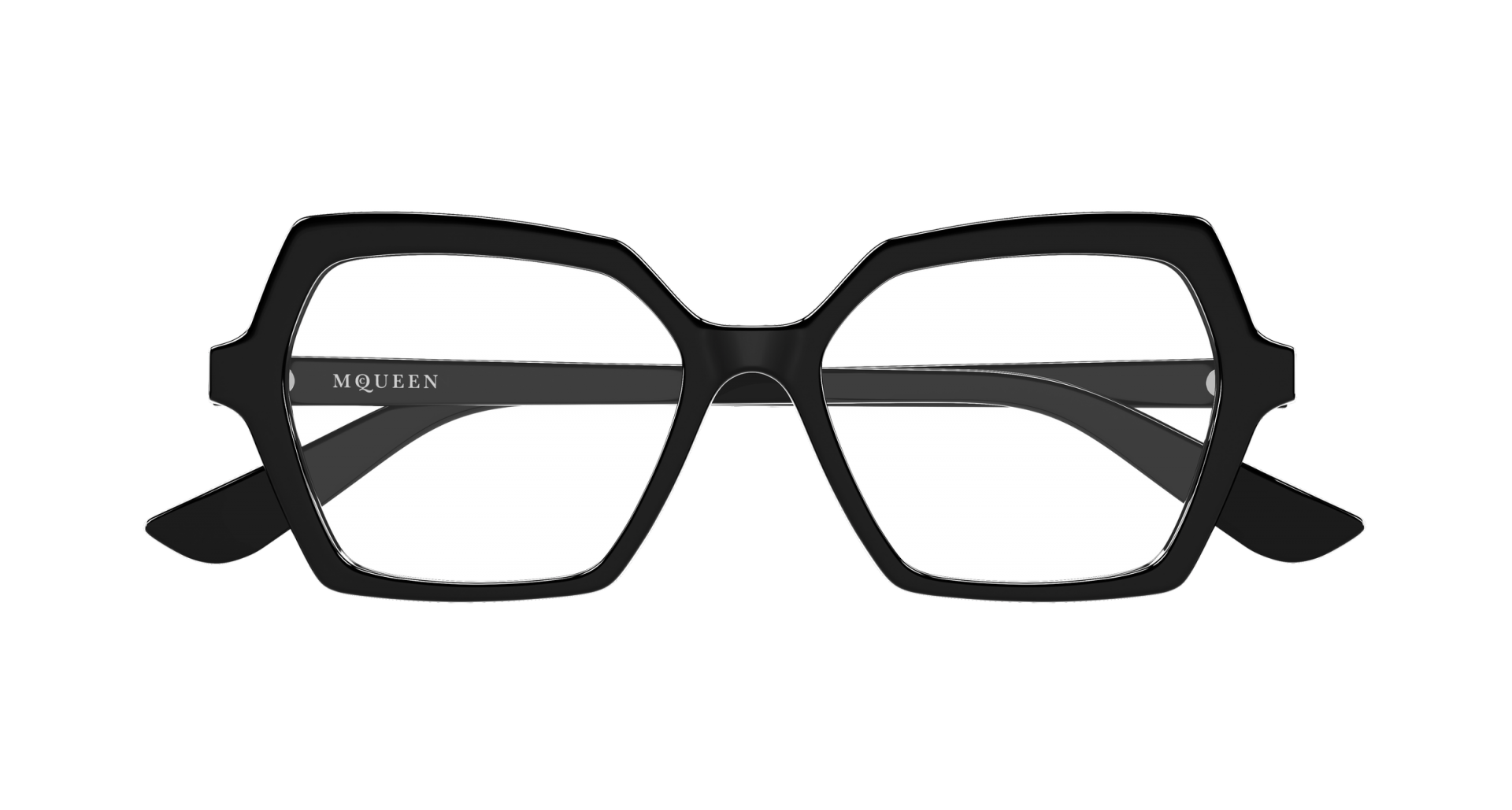 Ophthalmic frames Alexander McQUEEN AM0537O 001 8056376603521 | Ottica Lux