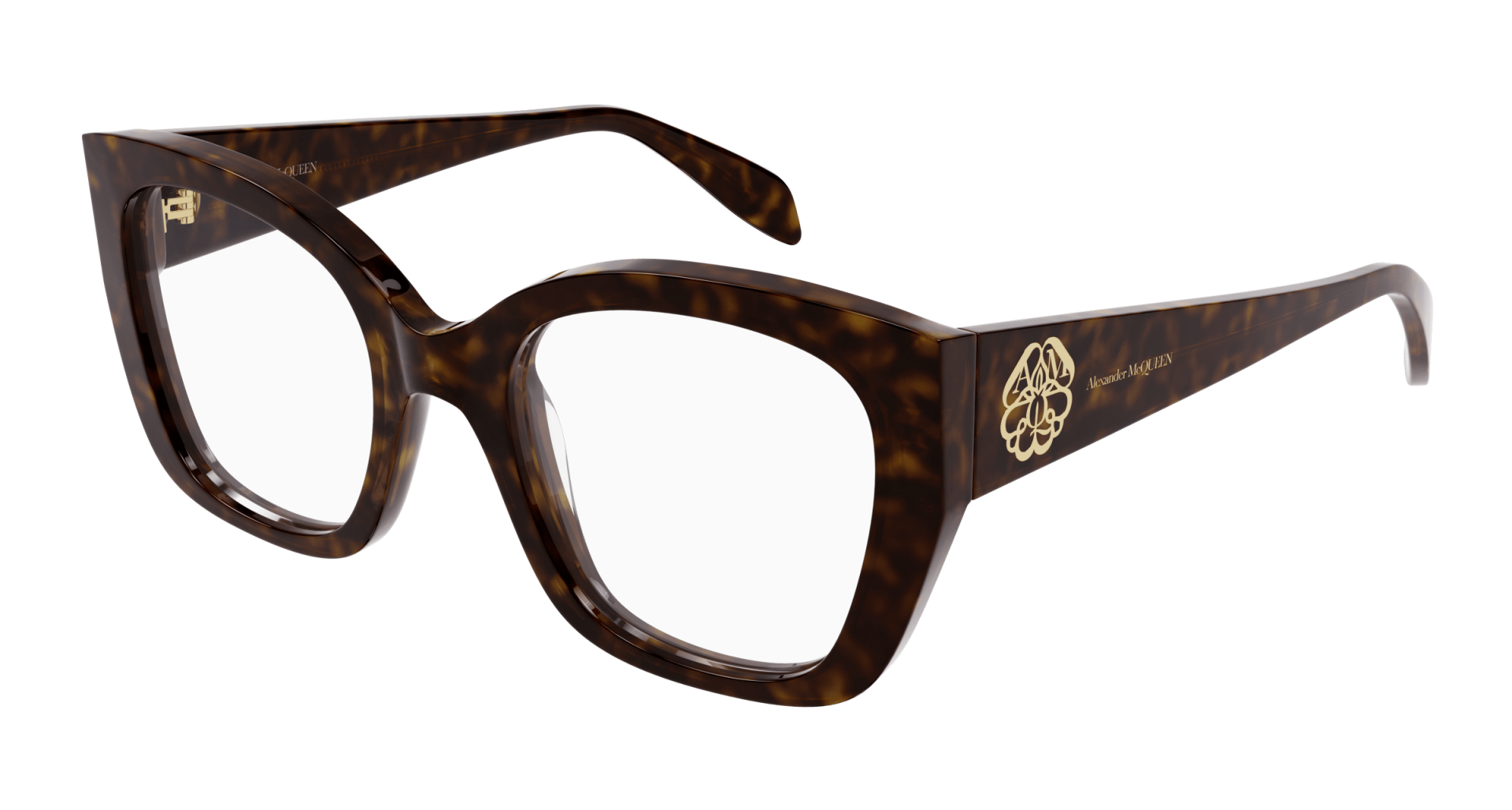 Occhiali da vista Alexander McQUEEN AM0379O 002 8056376423990 | Ottica Lux