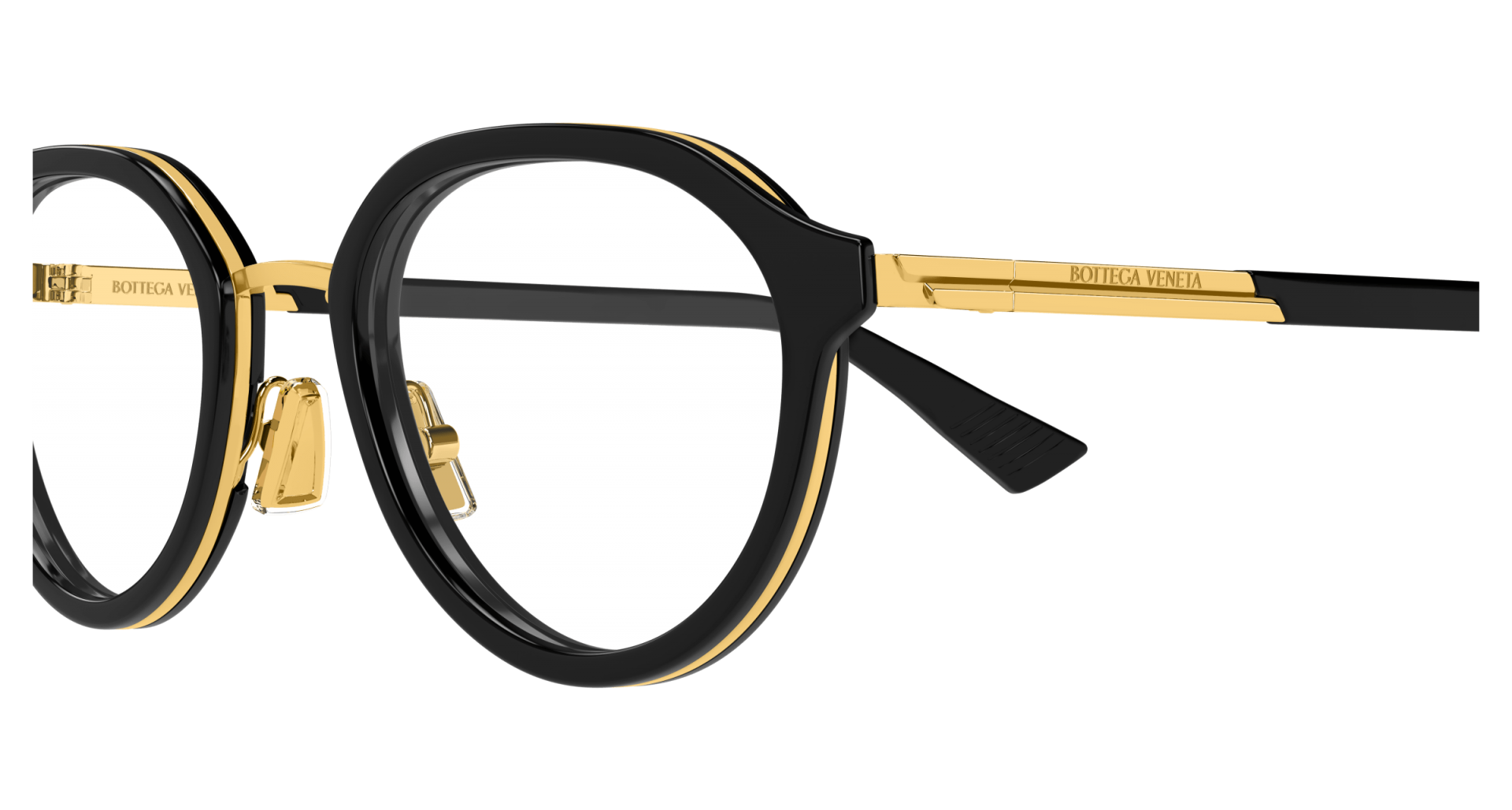 Ophthalmic frames Bottega Veneta BV1375O 001 8056376563610 | Ottica Lux