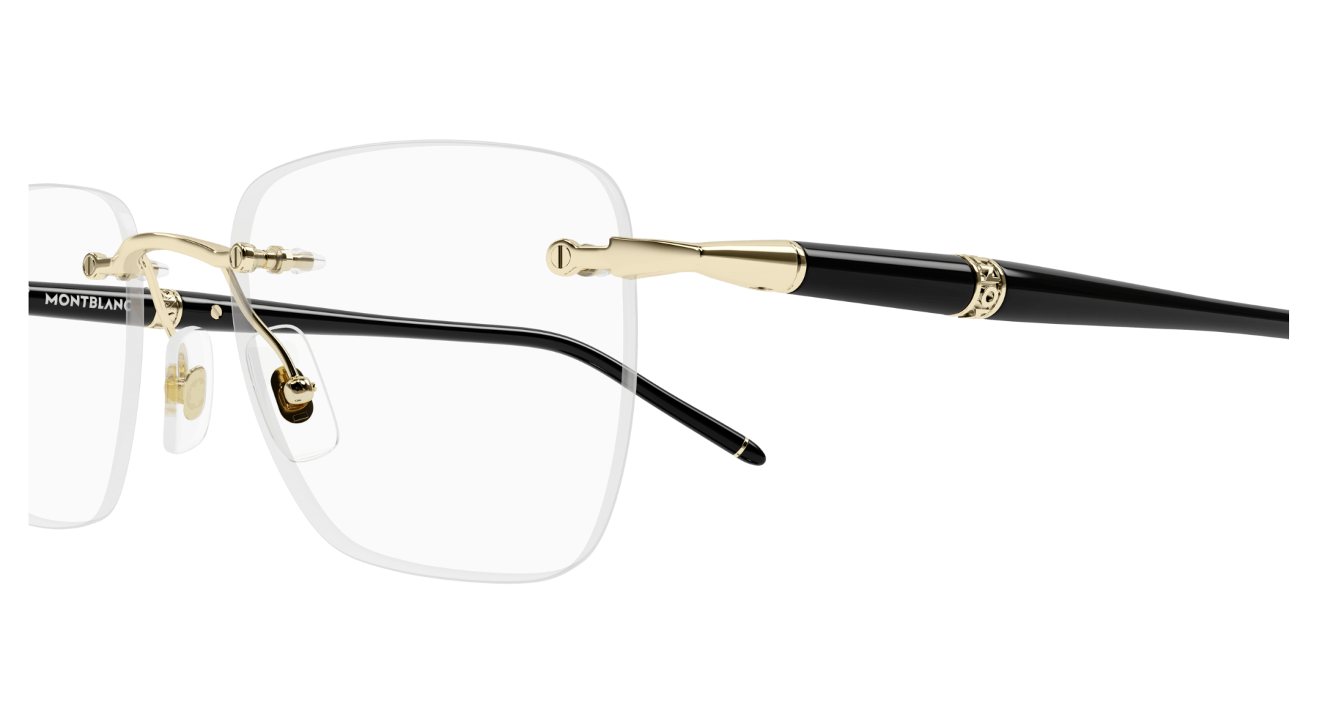 Occhiali da vista Mont Blanc MB0346O 001 8056376498417 | Ottica Lux