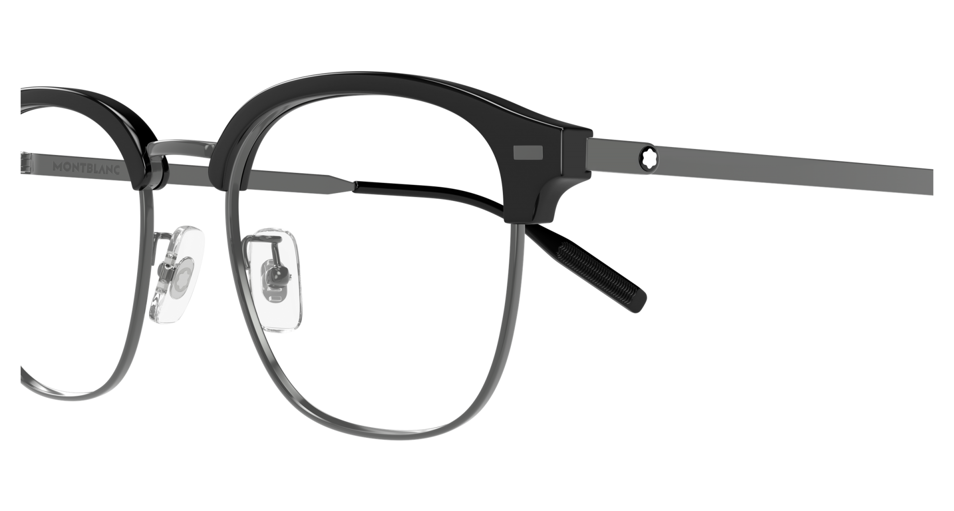 Ophthalmic frames Mont Blanc MB0446OA 001 8056376615142 | Ottica Lux