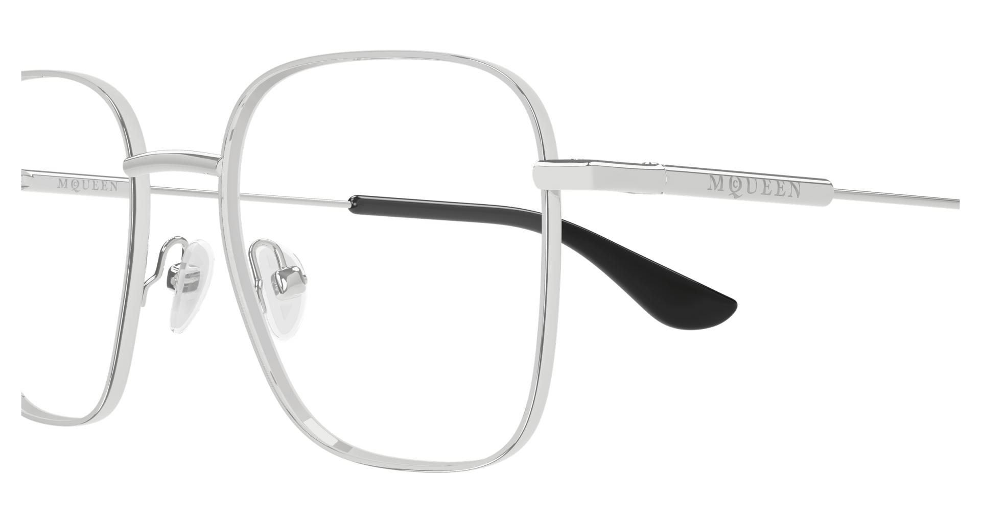 Occhiali da vista Alexander McQUEEN AM0565O 001 8056376655544 | Ottica Lux