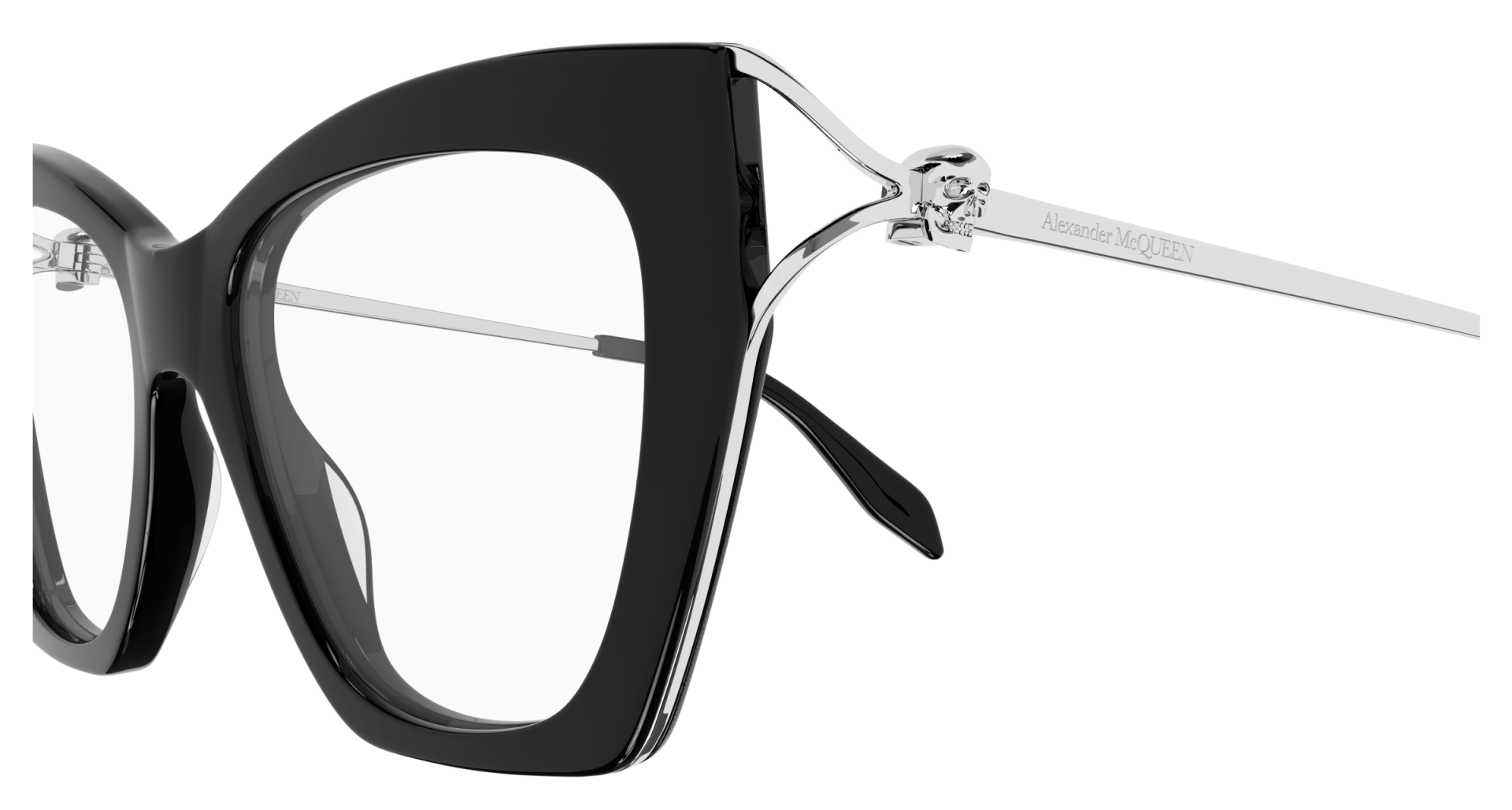 Ophthalmic frames Alexander McQUEEN AM0376O 001 8056376423969 | Ottica Lux Ophthalmic frames Alexander McQUEEN AM0376O 001 8056376423969 | Ottica Lux