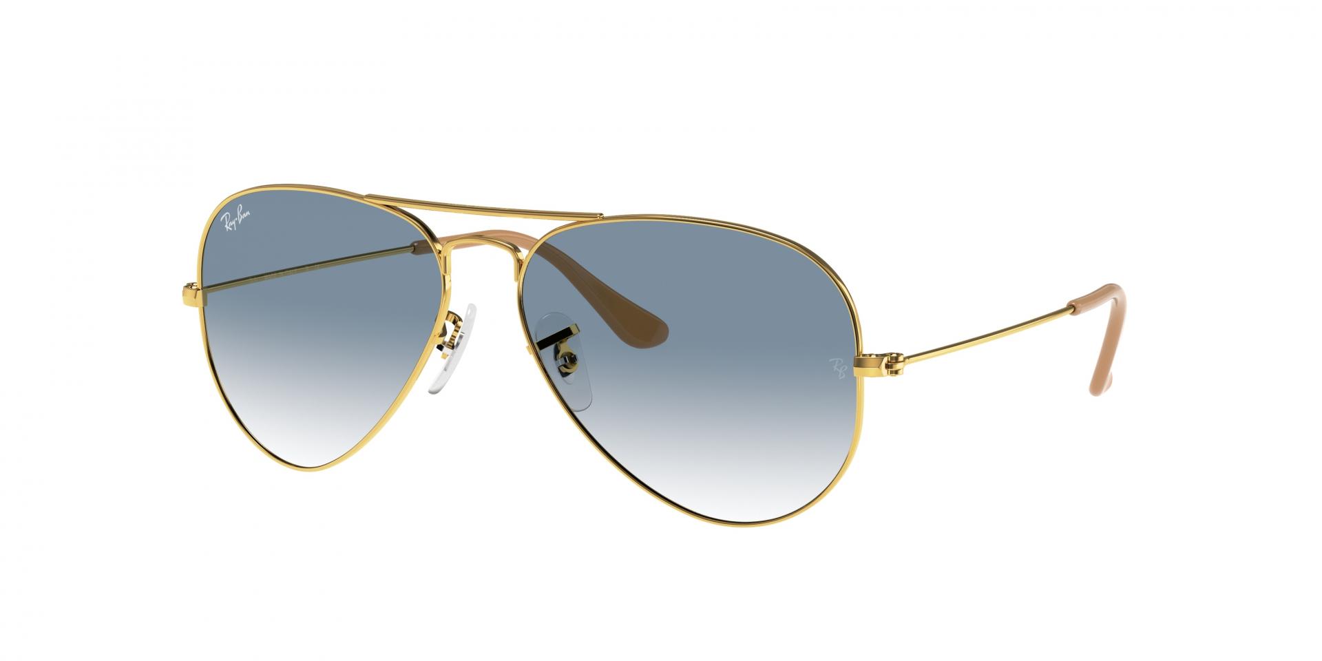 Occhiali da sole Ray-Ban RB3025 AVIATOR LARGE METAL 001/3F 0805289307662 | Ottica Lux