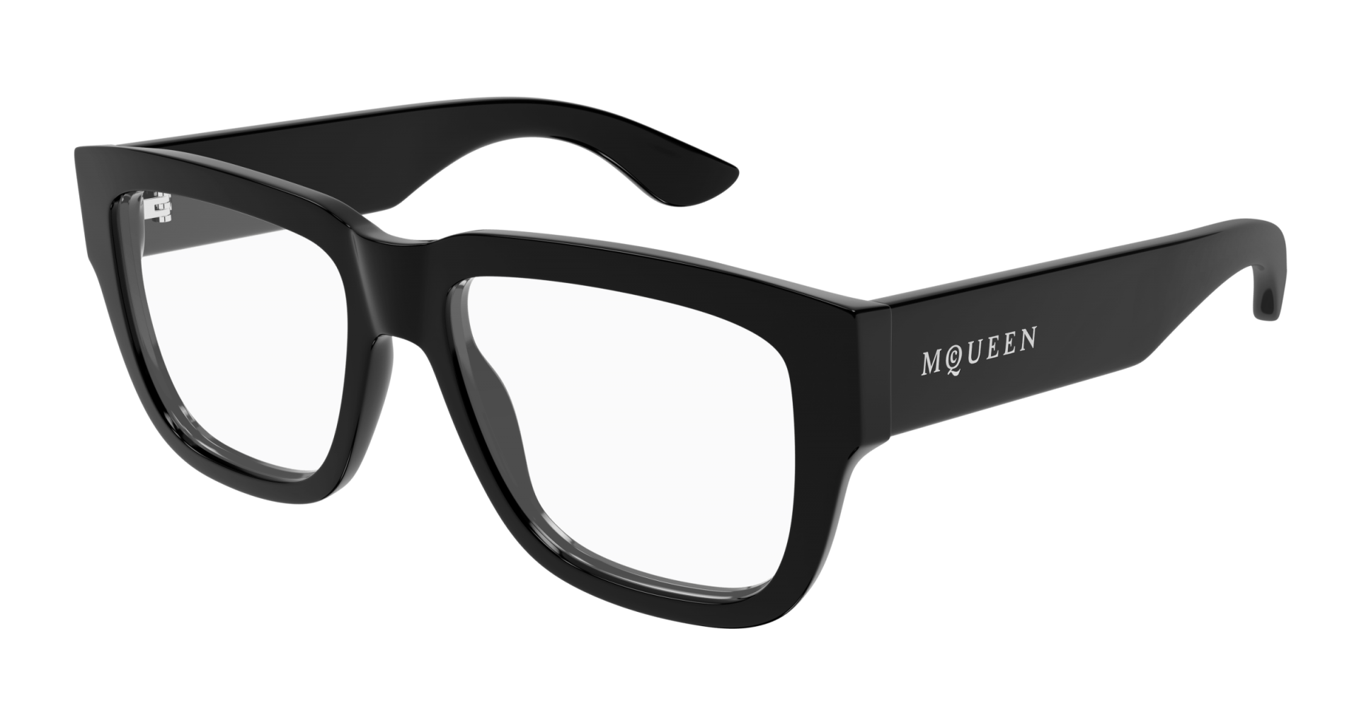 Ophthalmic frames Alexander McQUEEN AM0510O 001 8056376567687 | Ottica Lux